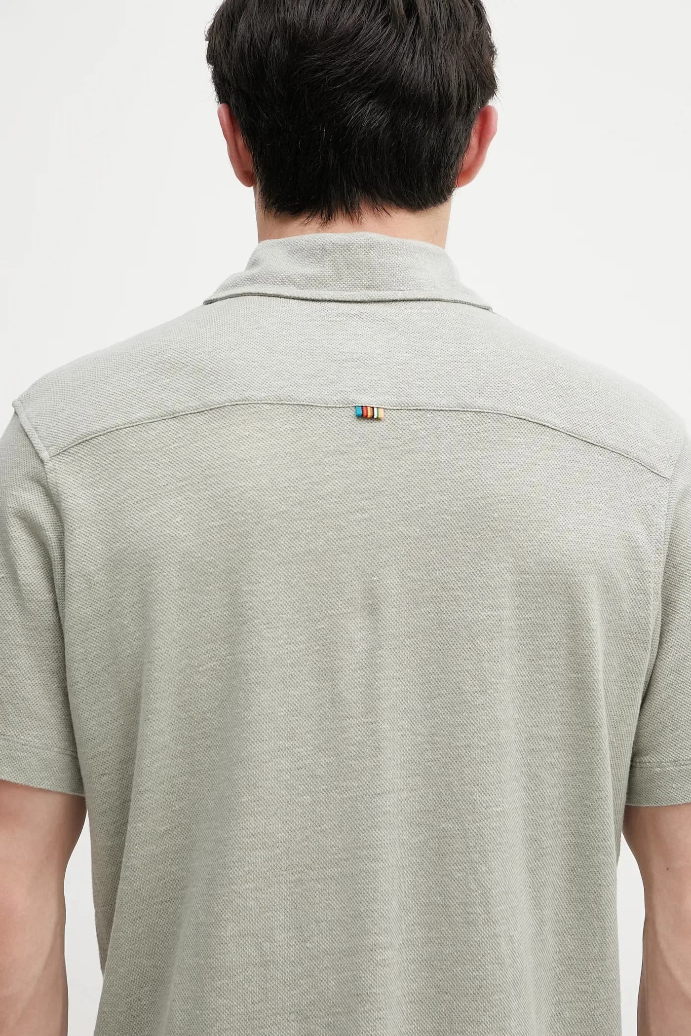 Льняное поло - фото 4