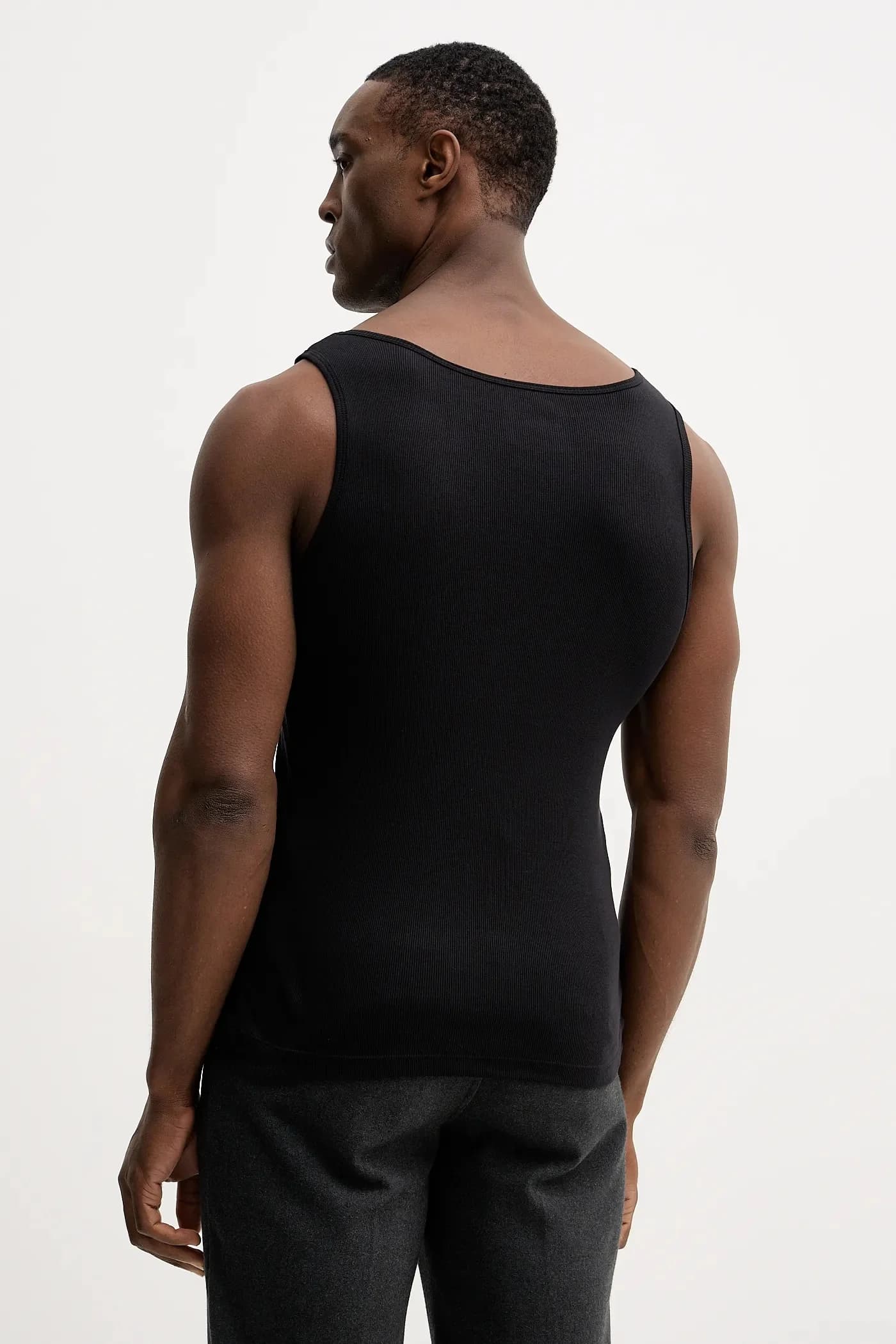 TankTop3P Комплект из трех хлопковых футболок RibClassic - фото 5