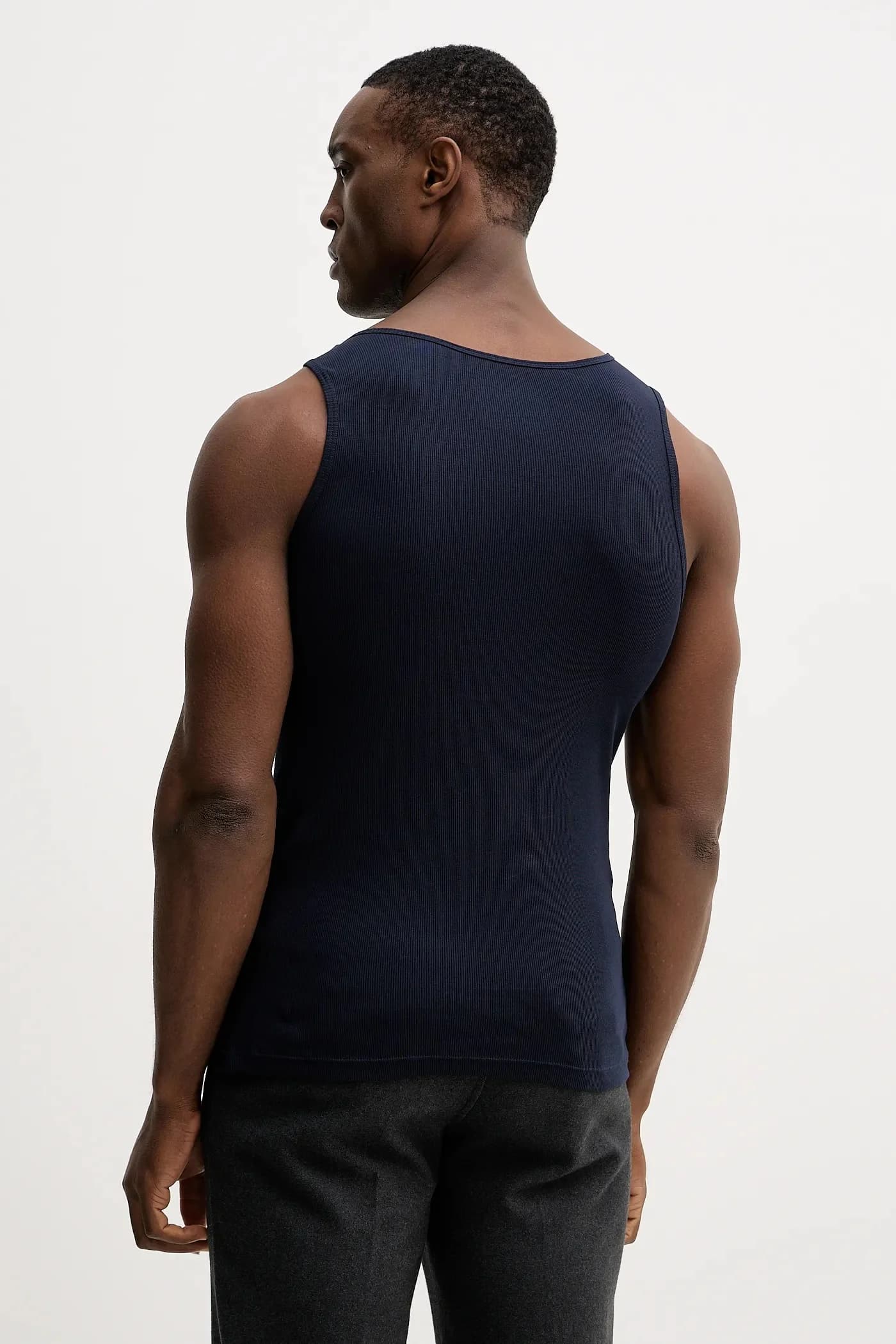 TankTop3P Комплект из трех хлопковых футболок RibClassic - фото 7