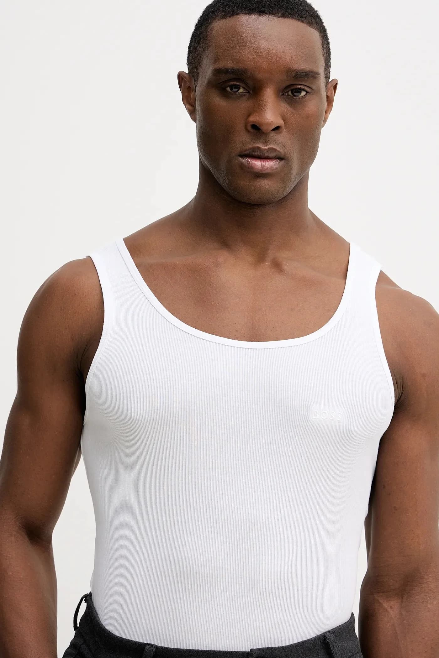 TankTop3P Комплект из трех хлопковых футболок RibClassic - фото 8