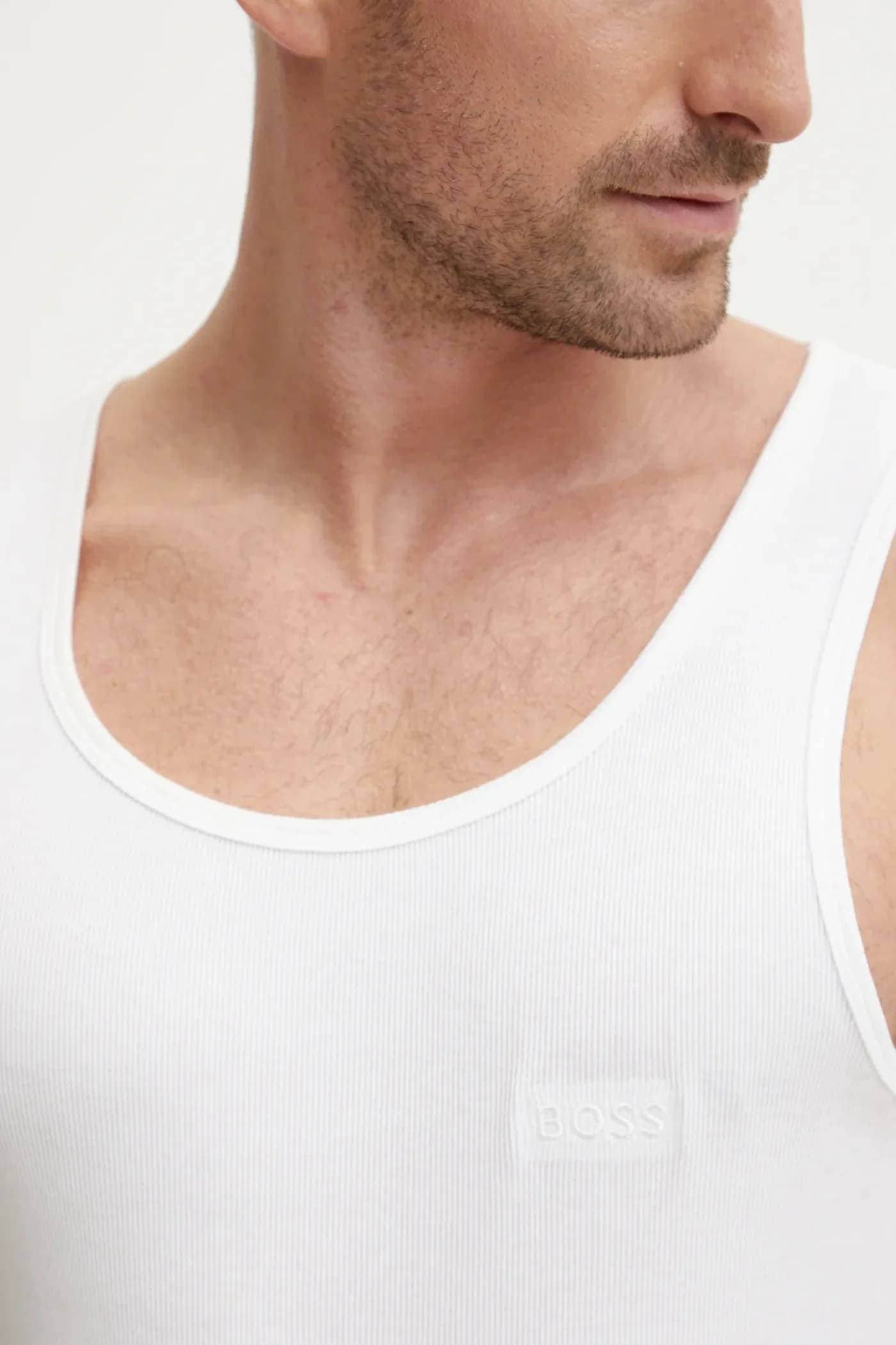 TankTop3P Комплект из трех хлопковых футболок RibClassic - фото 5