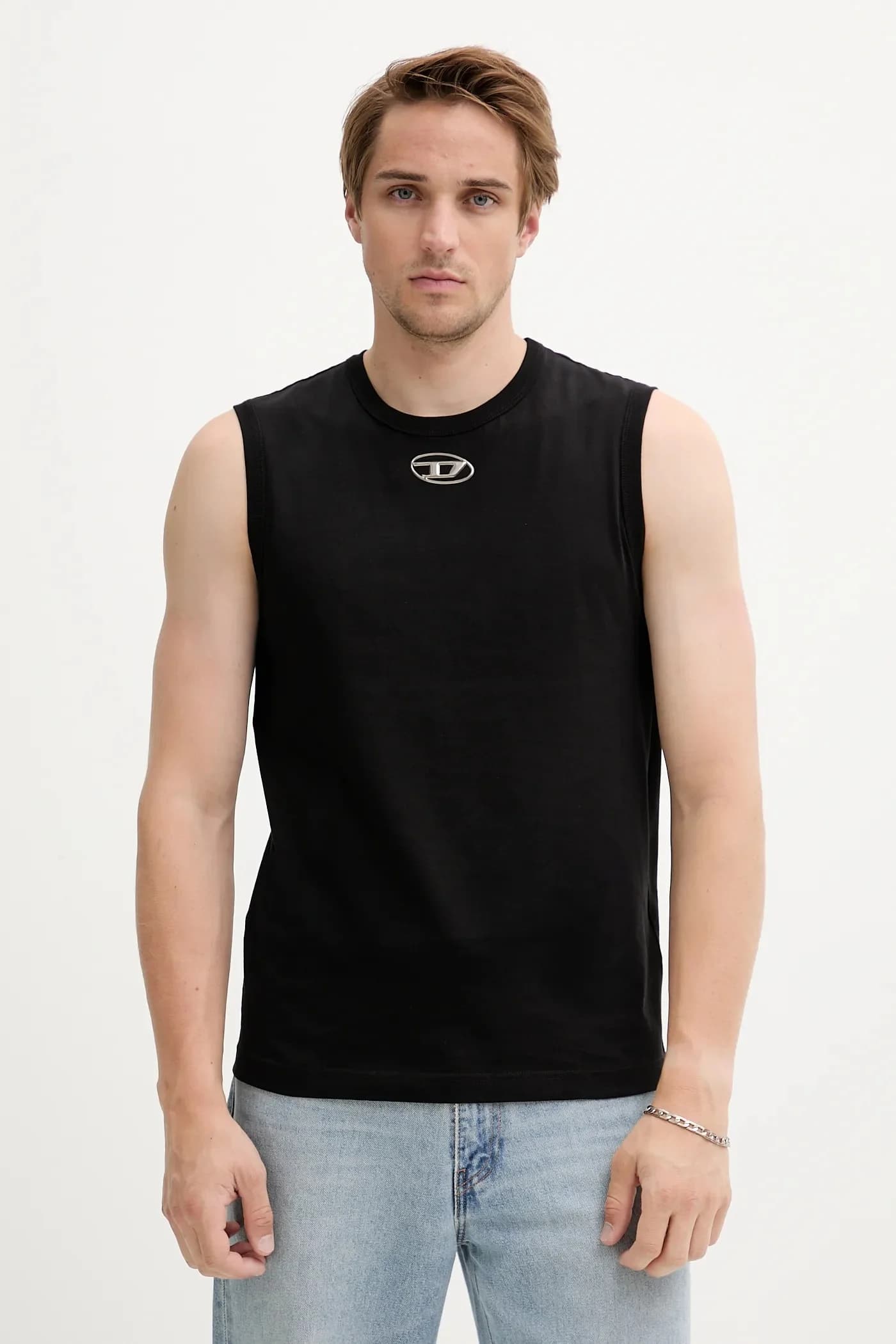 Хлопковая футболка T-BISCO