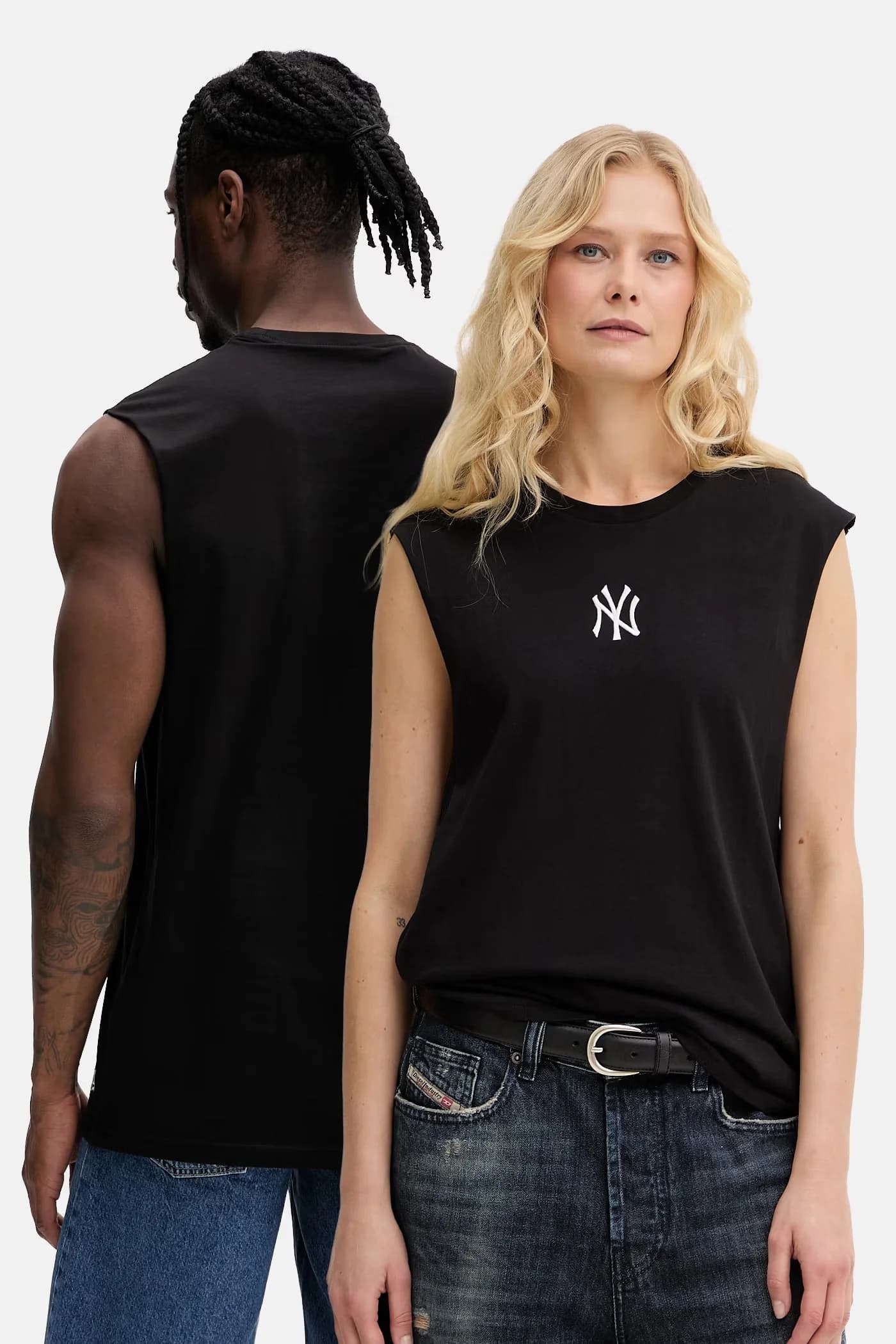 Мужской хлопковый топ NEW YORK YANKEES