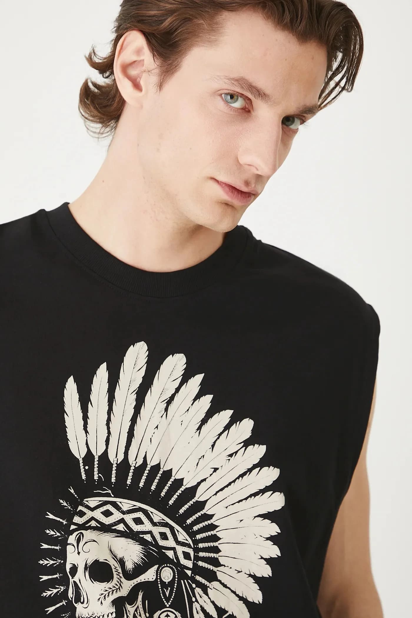 Хлопковая футболка - фото 4