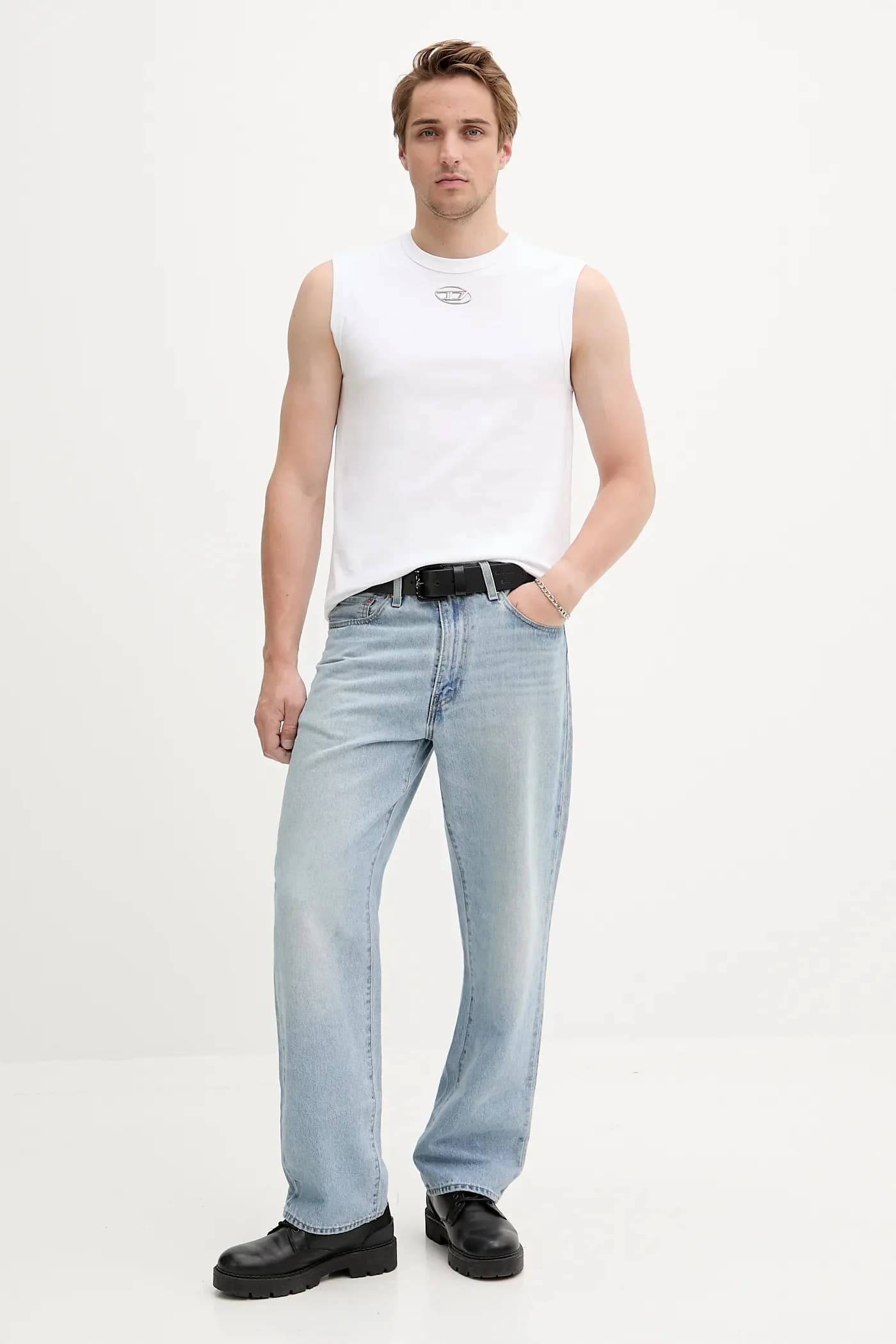 Хлопковая футболка T-BISCO - фото 2