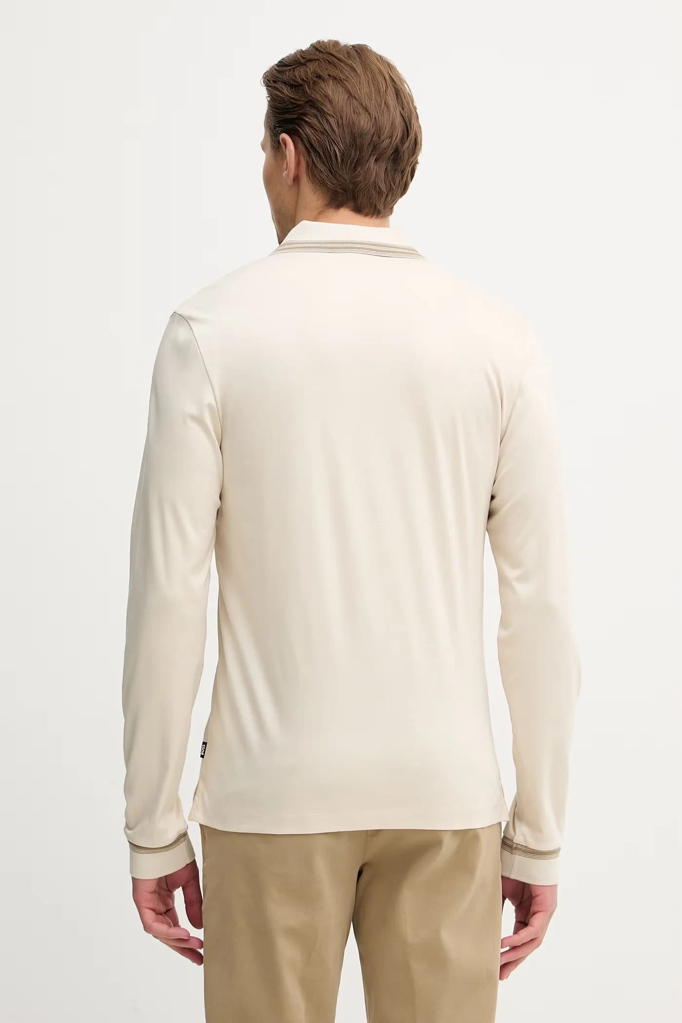 Хлопковая рубашка с длинными рукавами H-Pleins 202 - фото 3