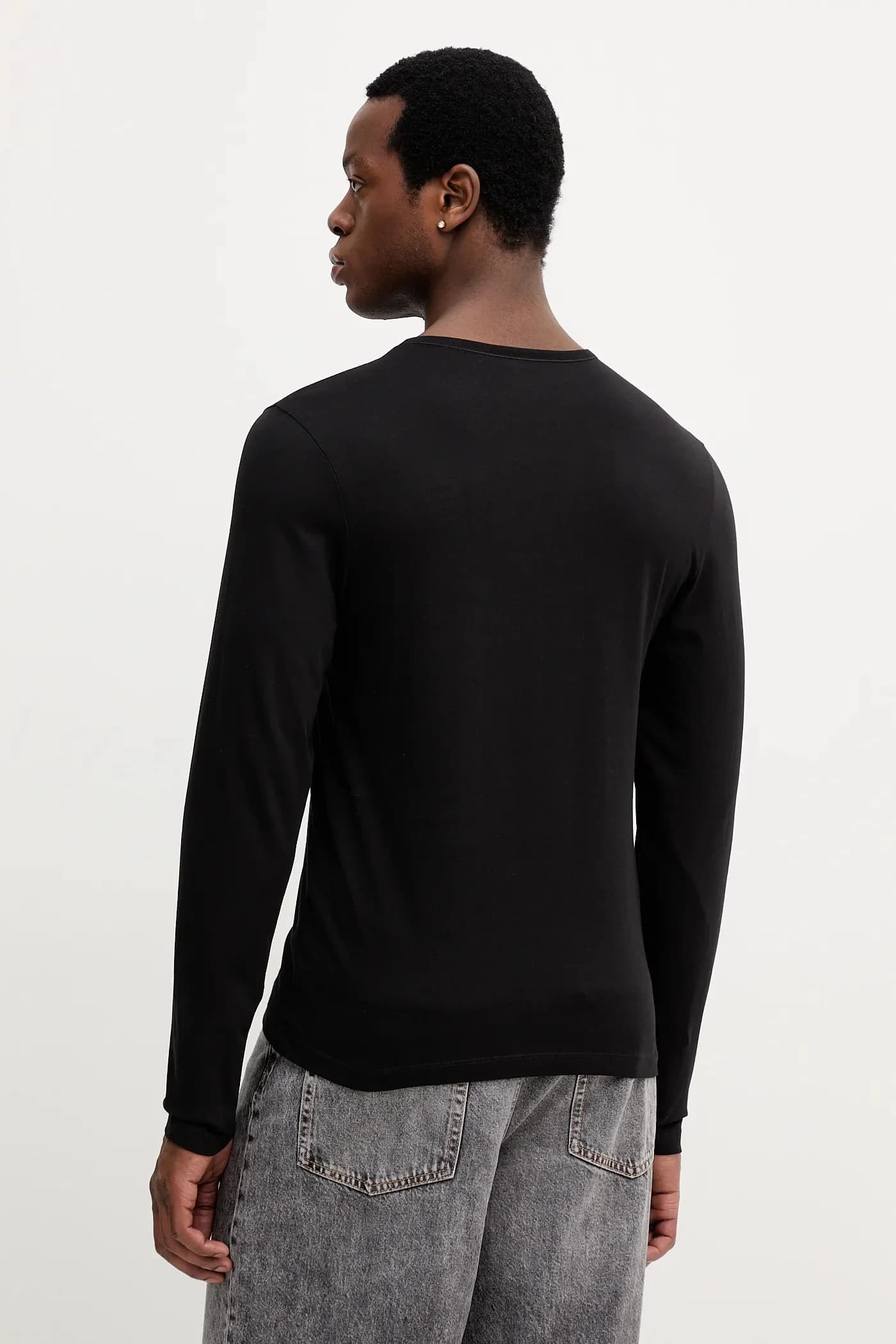 Комплект из 3 хлопковых лонгсливов LSShirtRN 3P Classic - фото 6