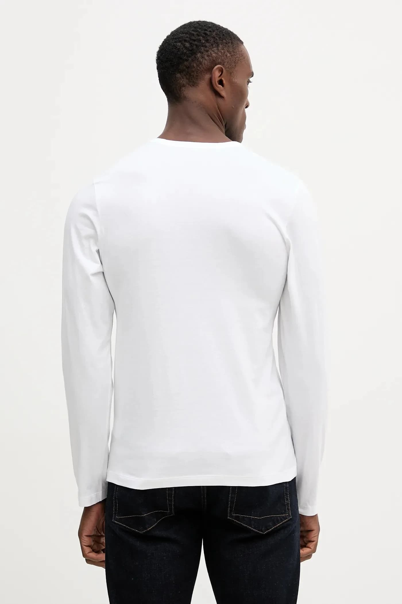 Комплект из 3 хлопковых лонгсливов LSShirtRN 3P Classic - фото 5