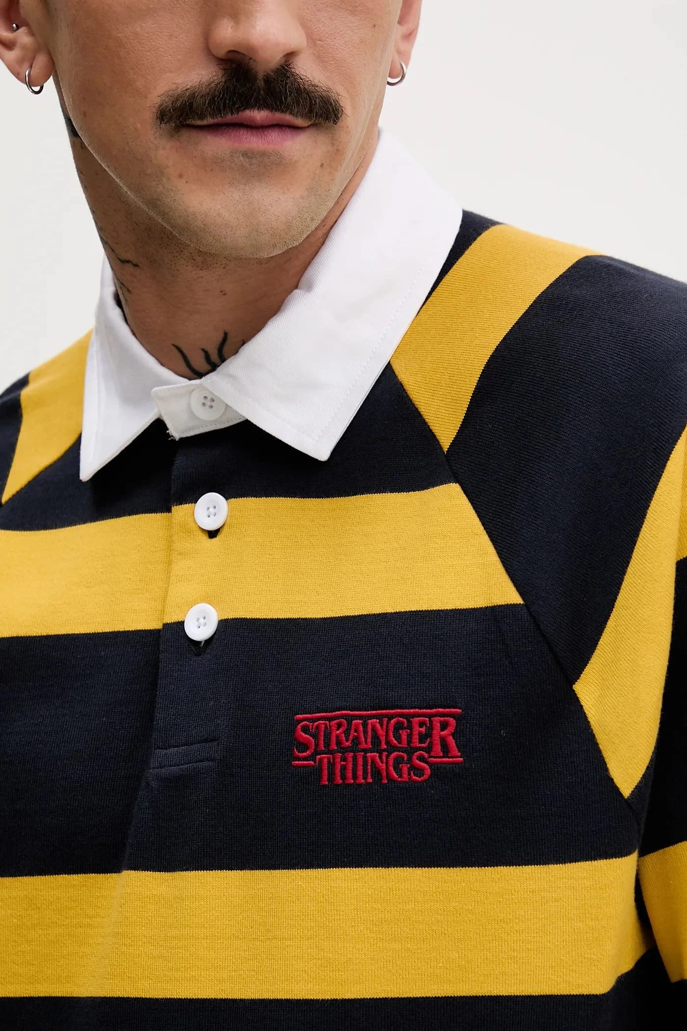 Хлопковая футболка с длинными рукавами x Stranger Things - фото 5