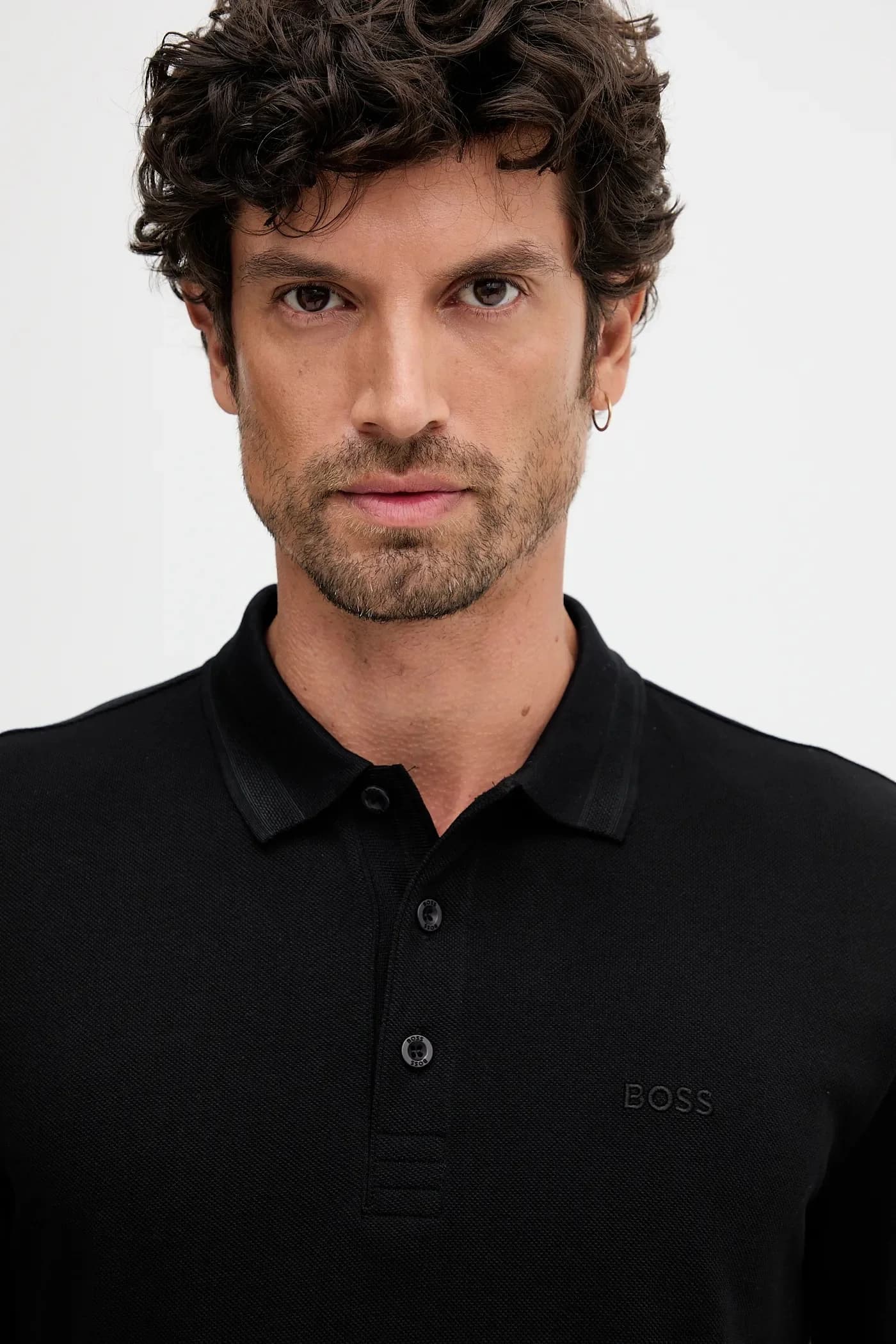 Хлопковые складки с длинными рукавами - фото 4