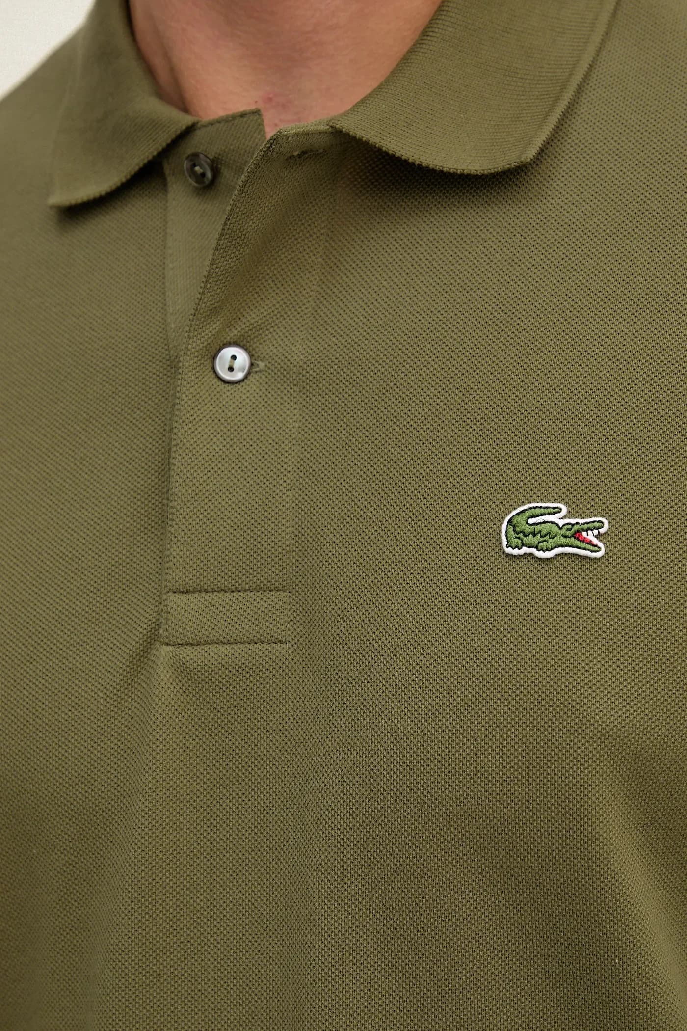 Хлопковая рубашка с длинным рукавом - фото 5