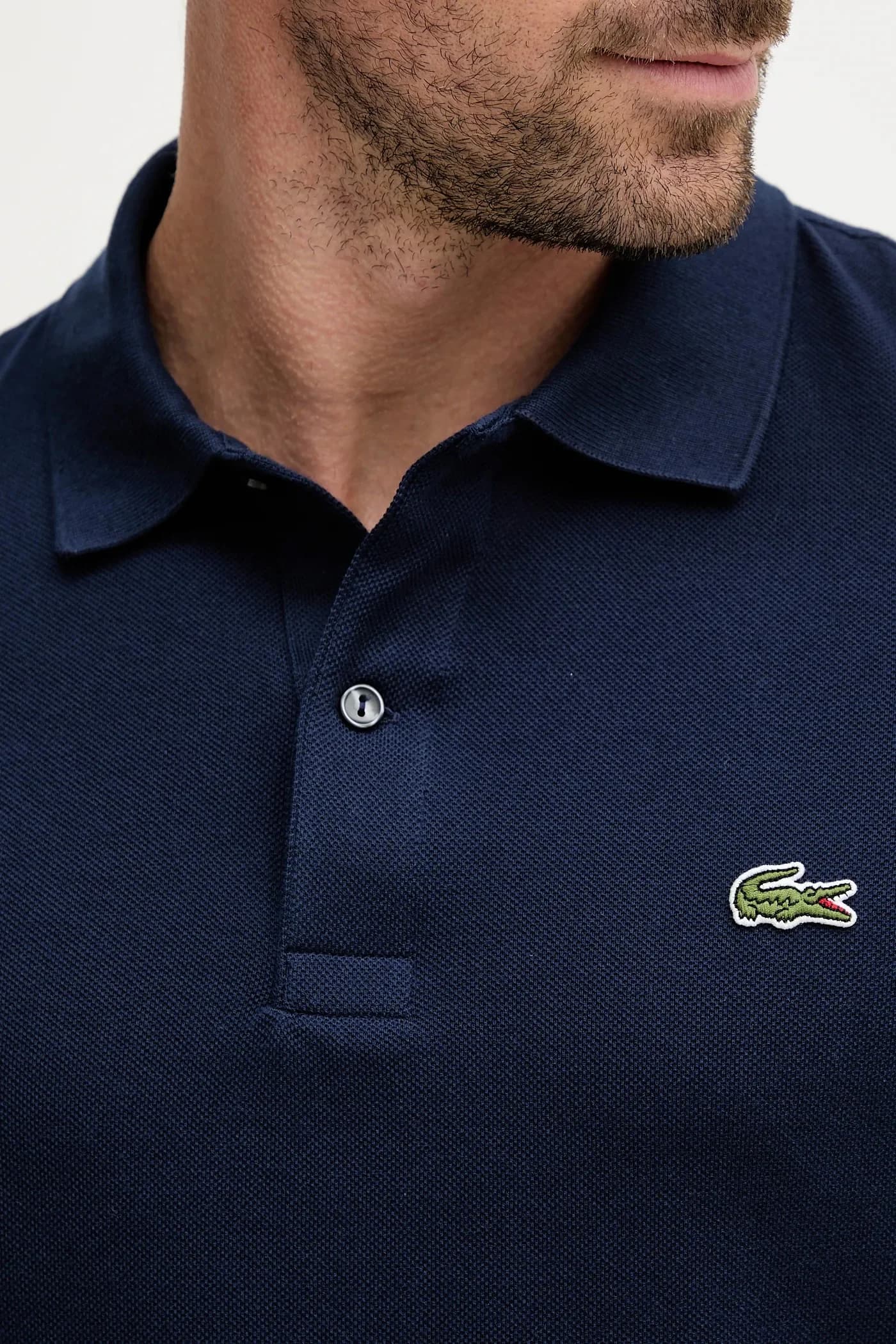 Хлопковая рубашка с длинным рукавом - фото 5