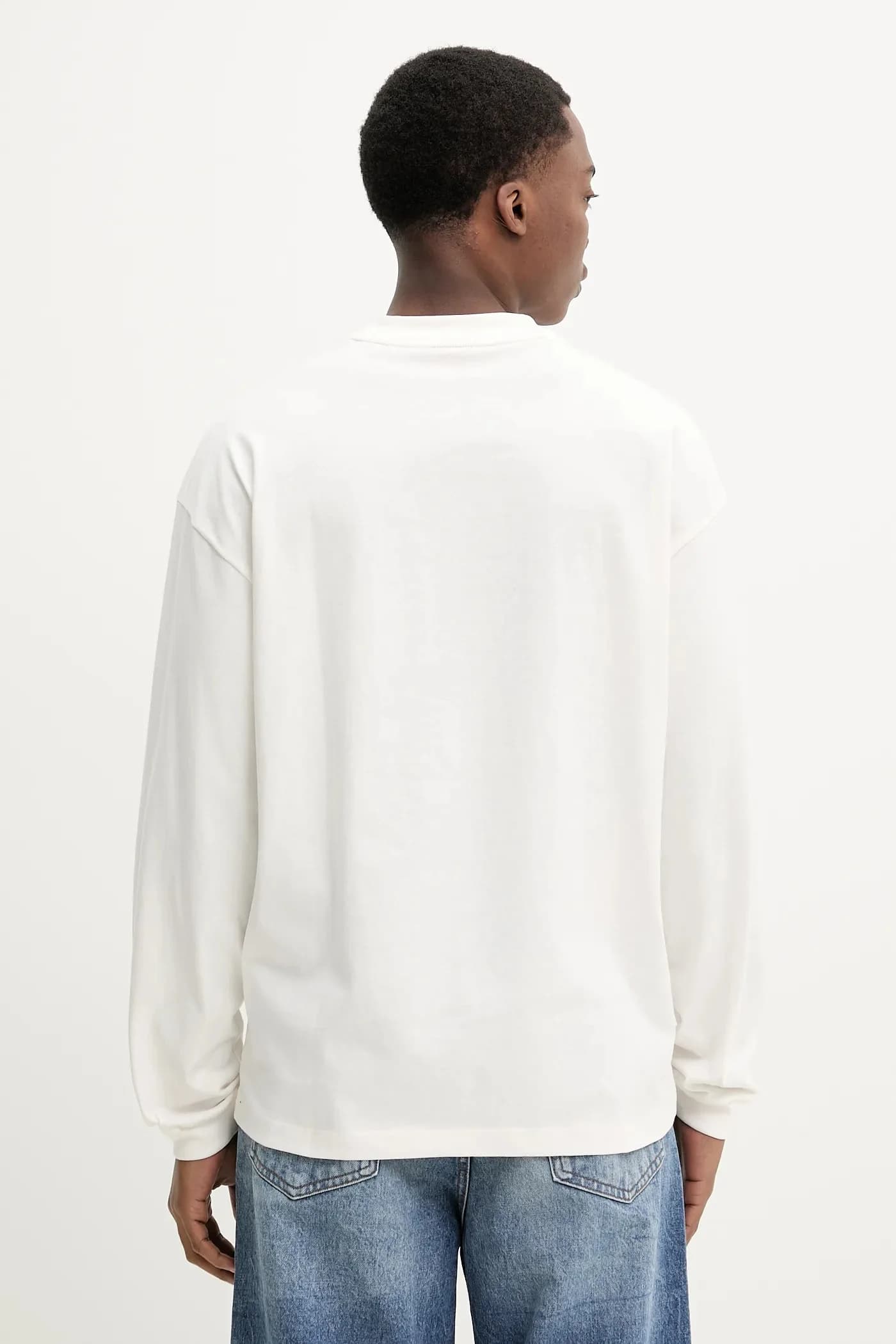 Хлопковая рубашка Daposo с длинными рукавами - фото 3