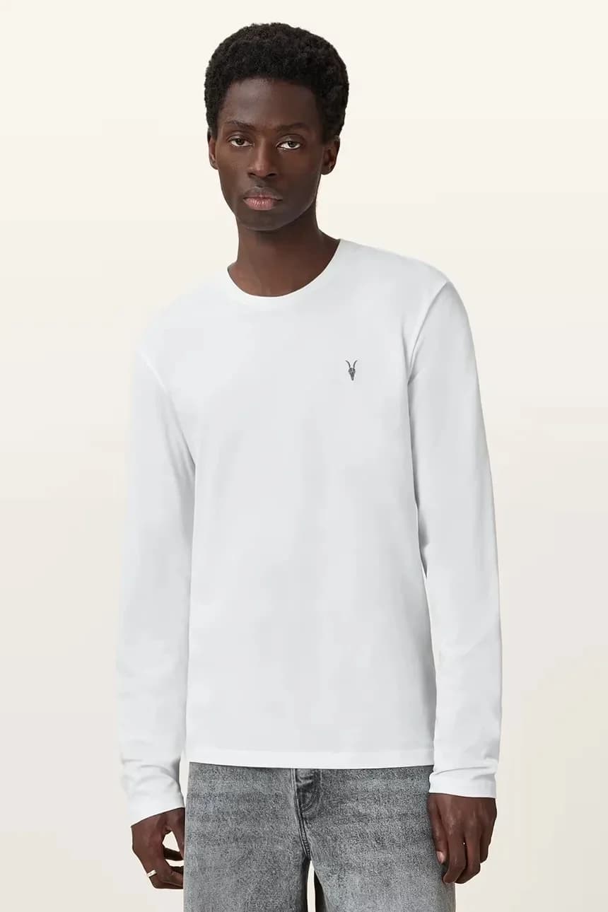 хлопковая рубашка BRACE с длинными рукавами