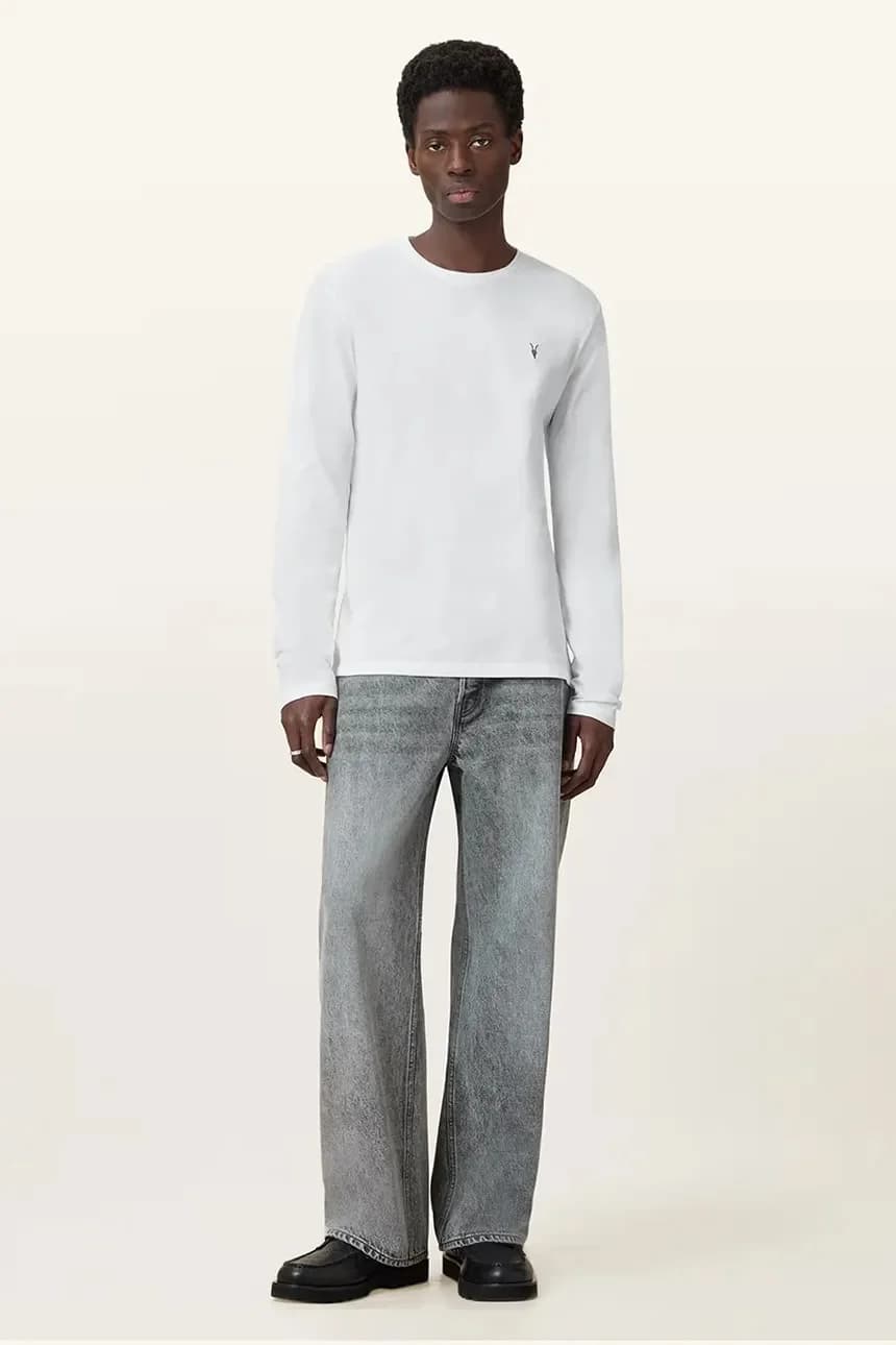 хлопковая рубашка BRACE с длинными рукавами - фото 6