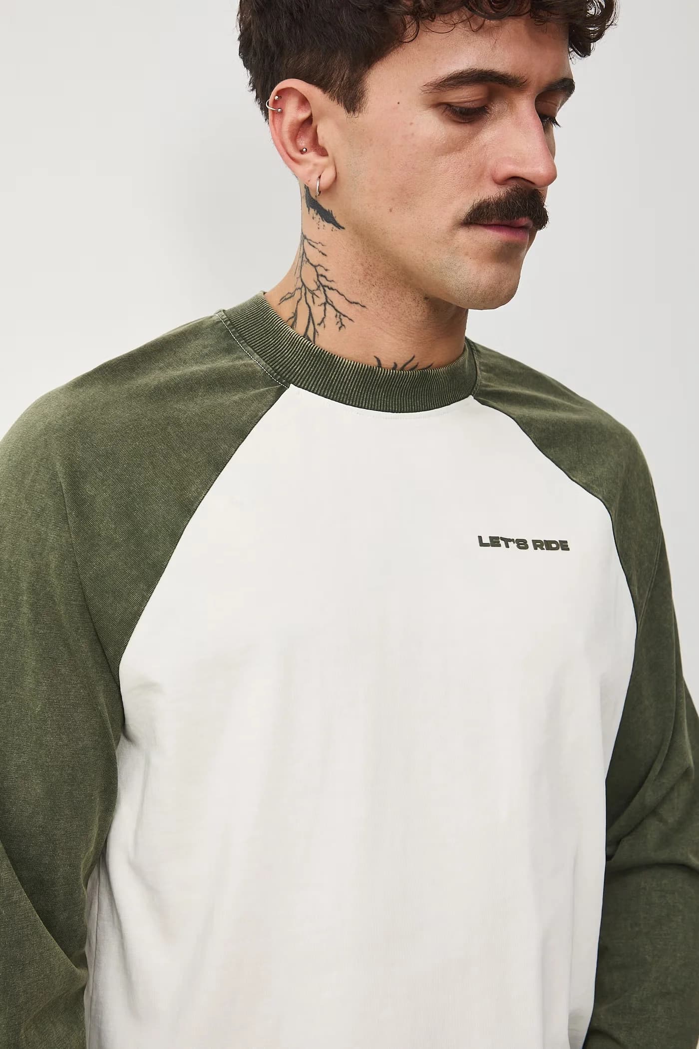 Хлопковая рубашка с длинным рукавом - фото 4