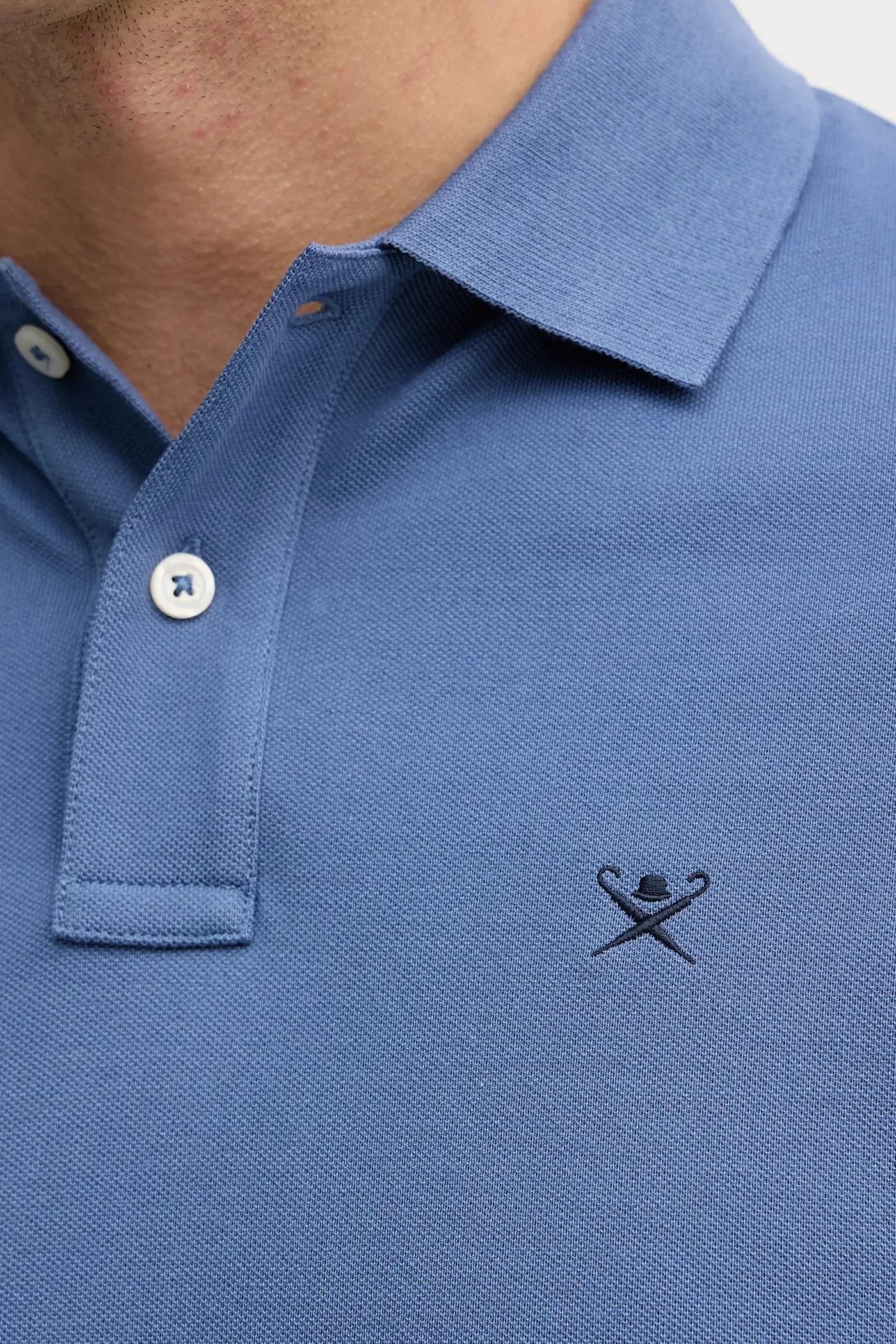 Хлопковая рубашка с длинным рукавом - фото 5