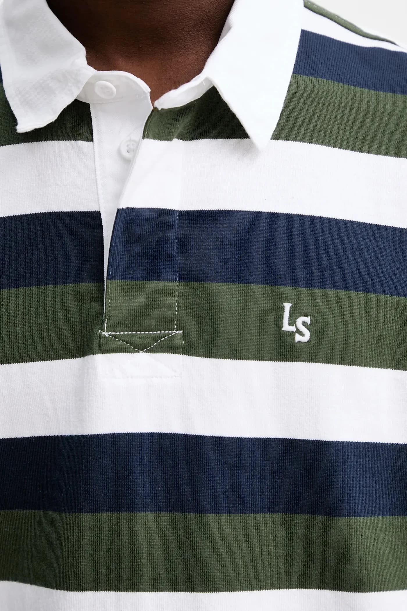 Хлопковая рубашка с длинным рукавом - фото 5