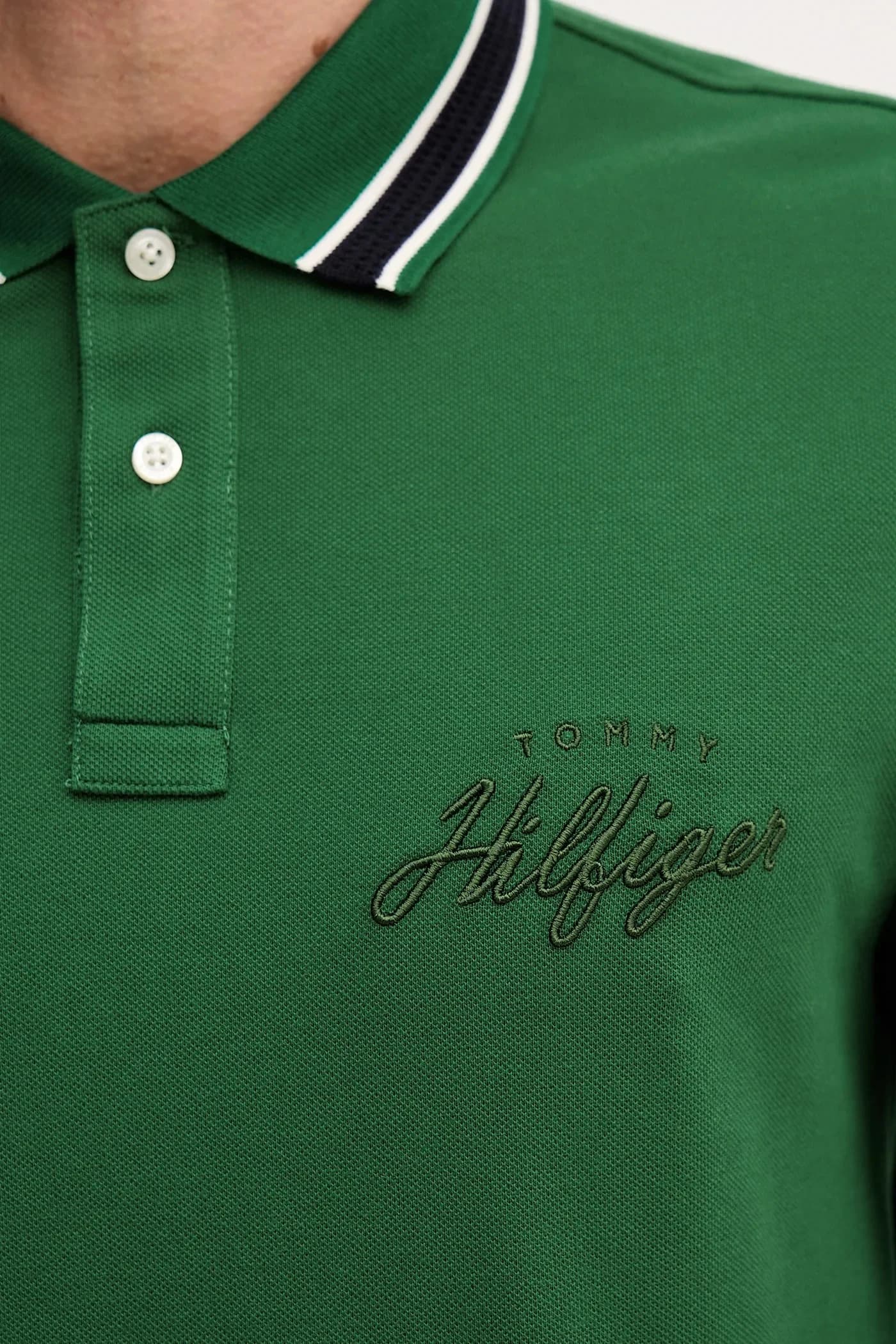 Хлопковая рубашка с длинным рукавом - фото 5