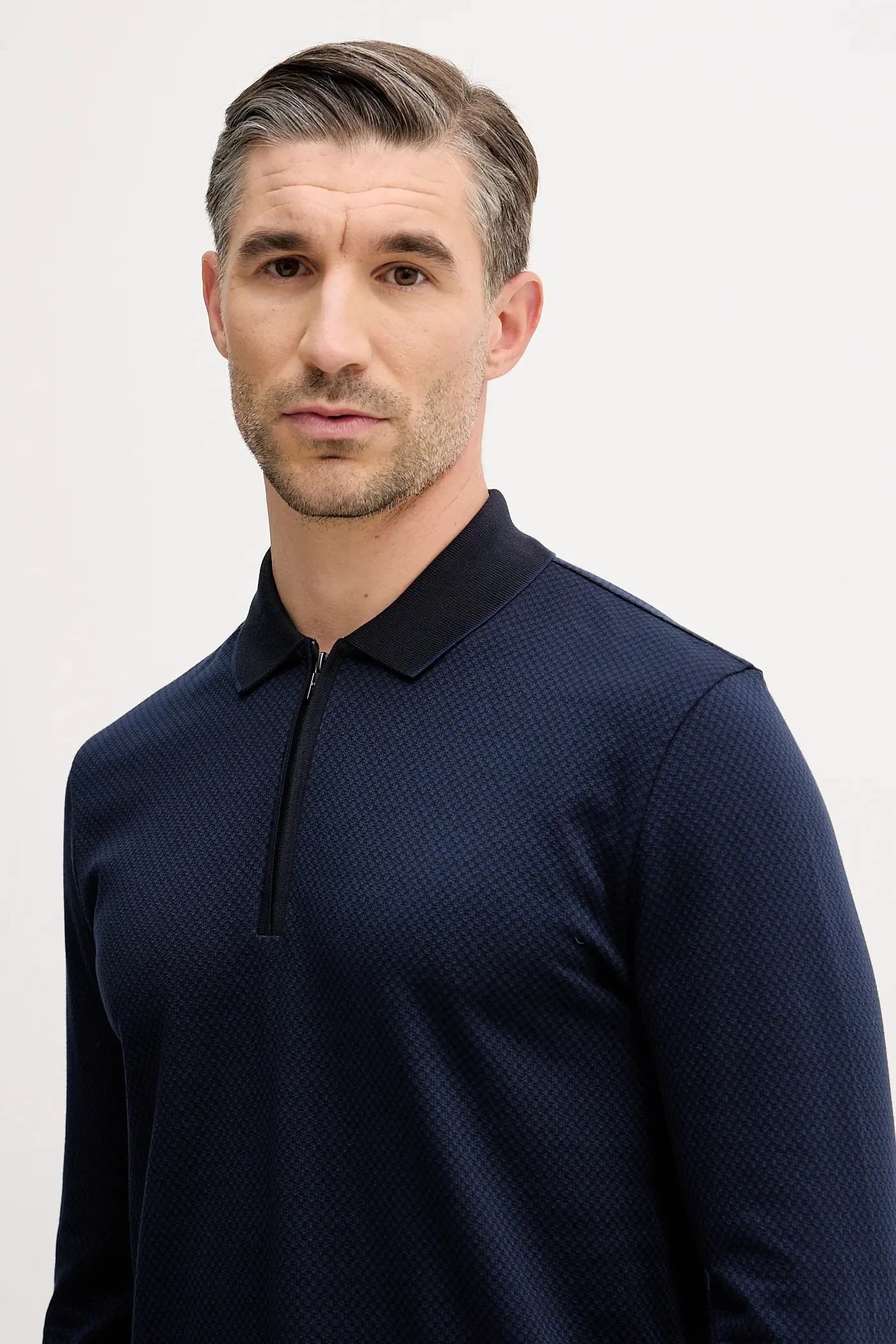 Хлопковая рубашка с длинными рукавами H-Peduzzi 06 - фото 4