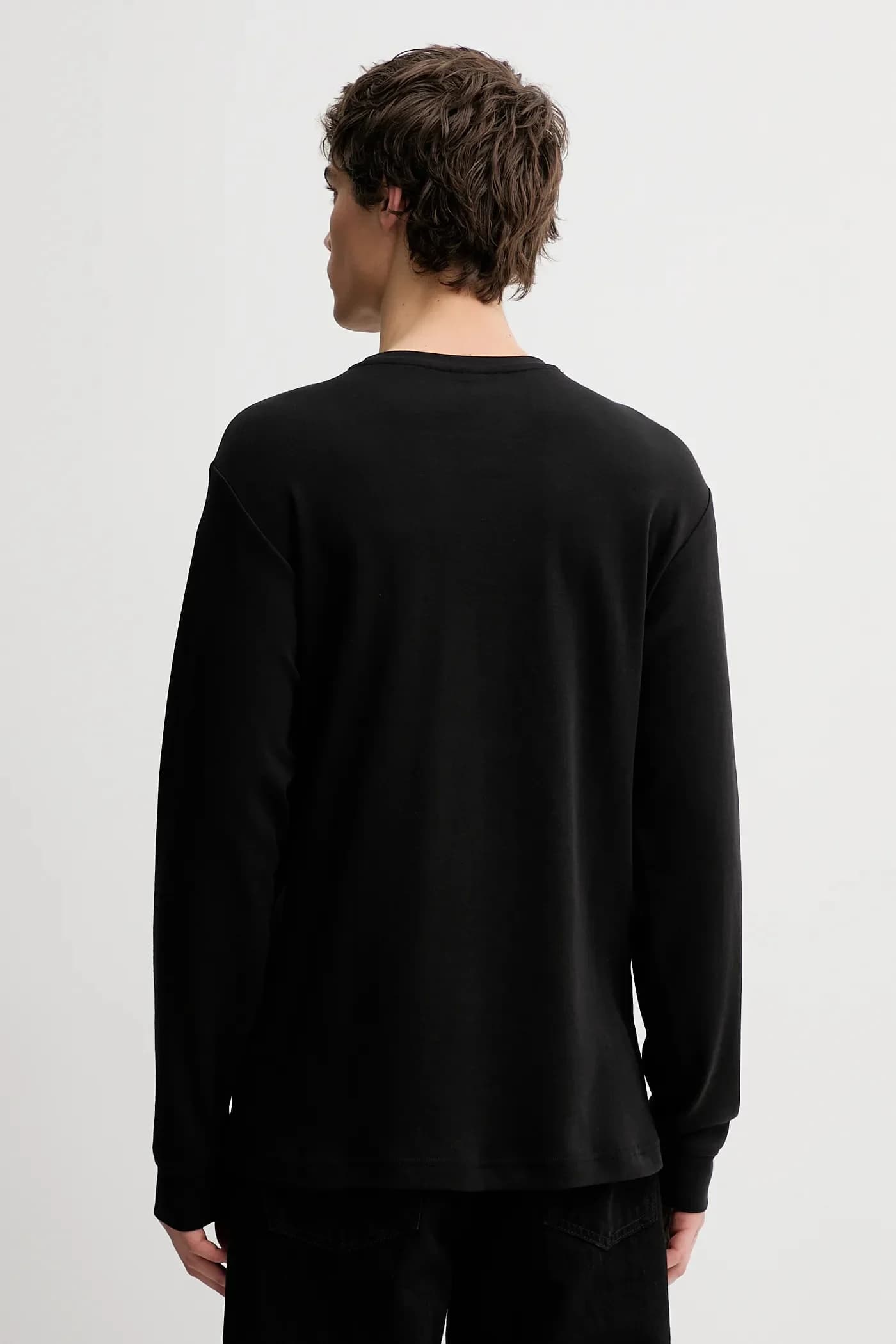 Хлопковая рубашка Ams 89 с длинными рукавами - фото 3