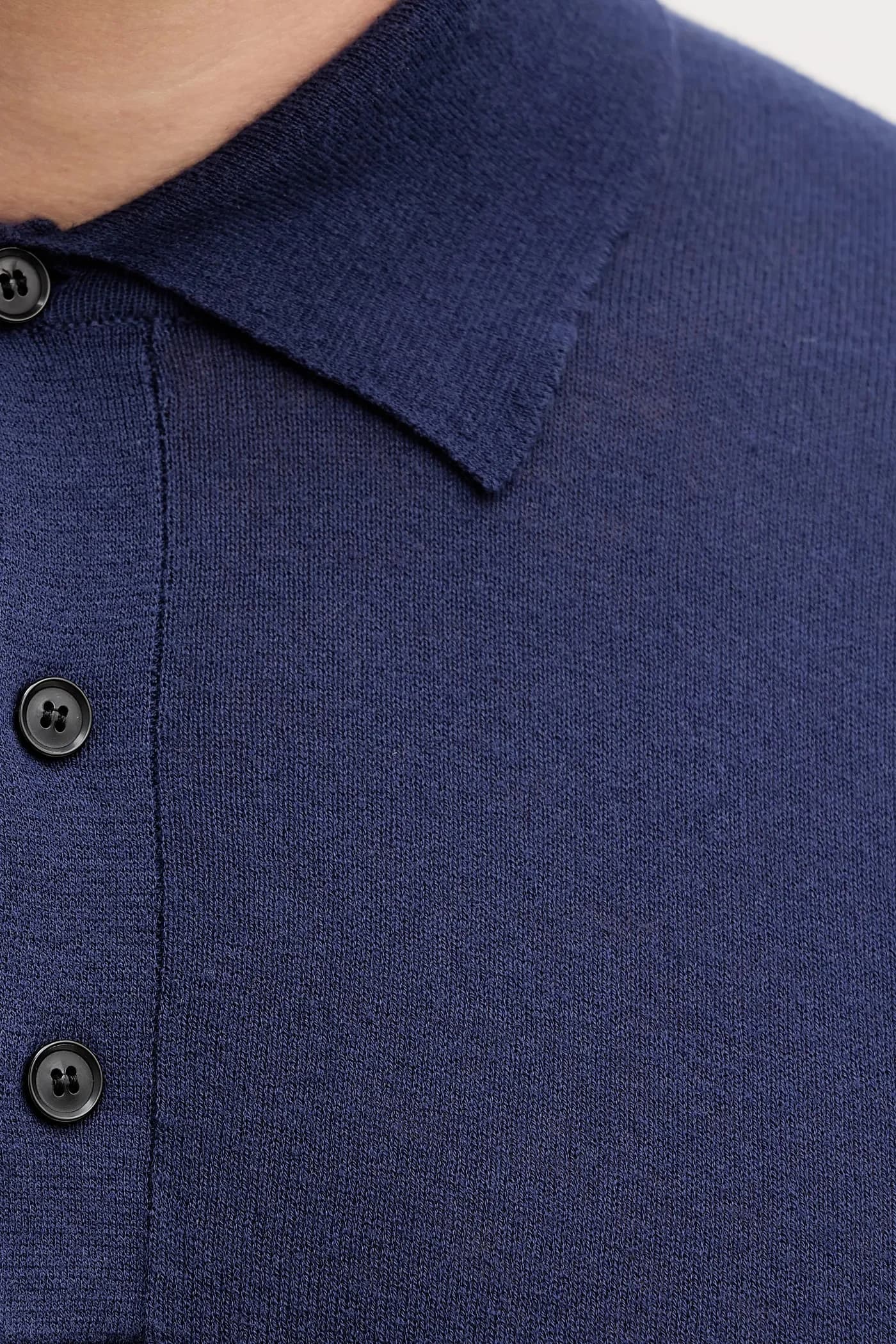 Хлопковая рубашка с длинным рукавом - фото 5