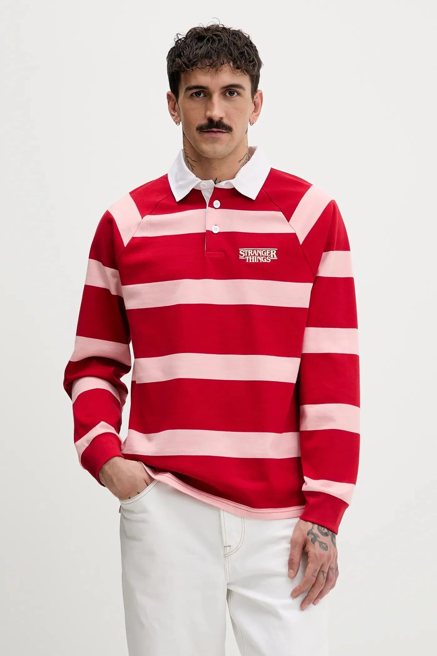 Хлопковая футболка с длинными рукавами x Stranger Things