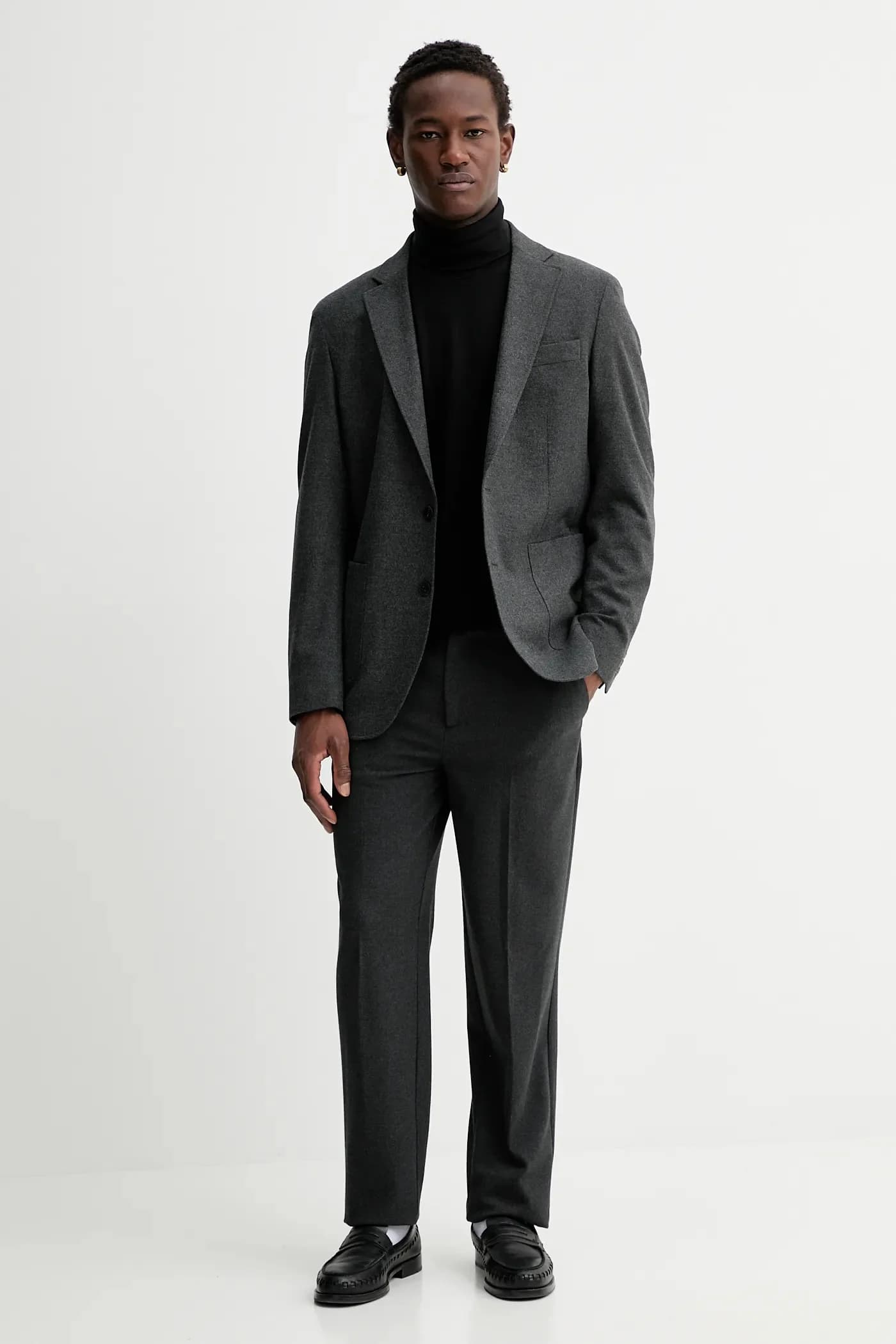 Лонгслив с шерстью - фото 2