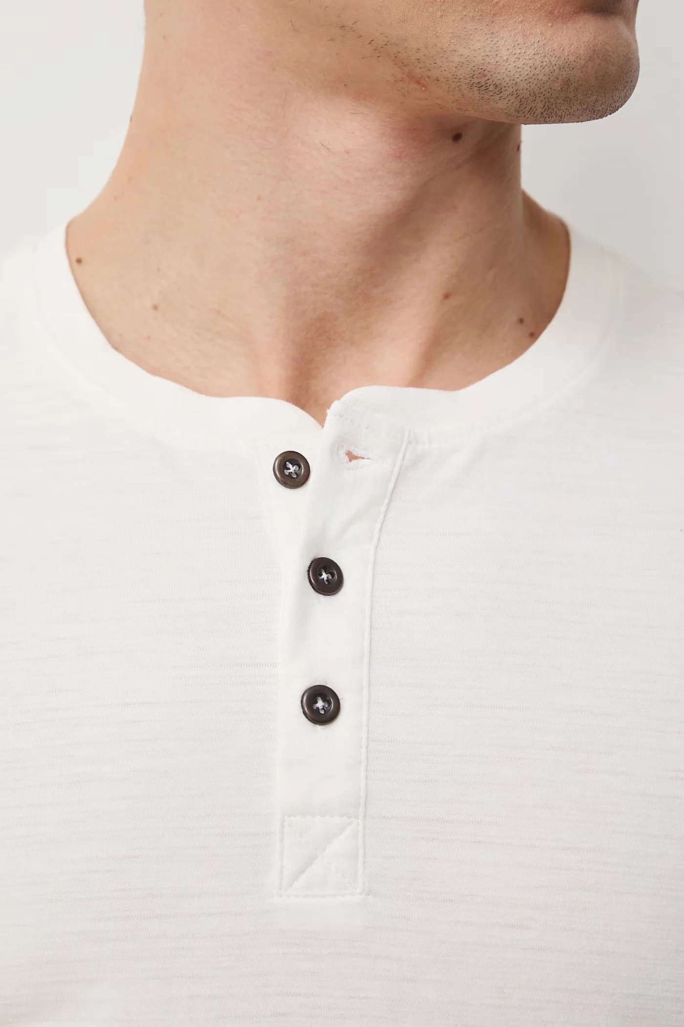 Мужская хлопковая рубашка с длинным рукавом - фото 6