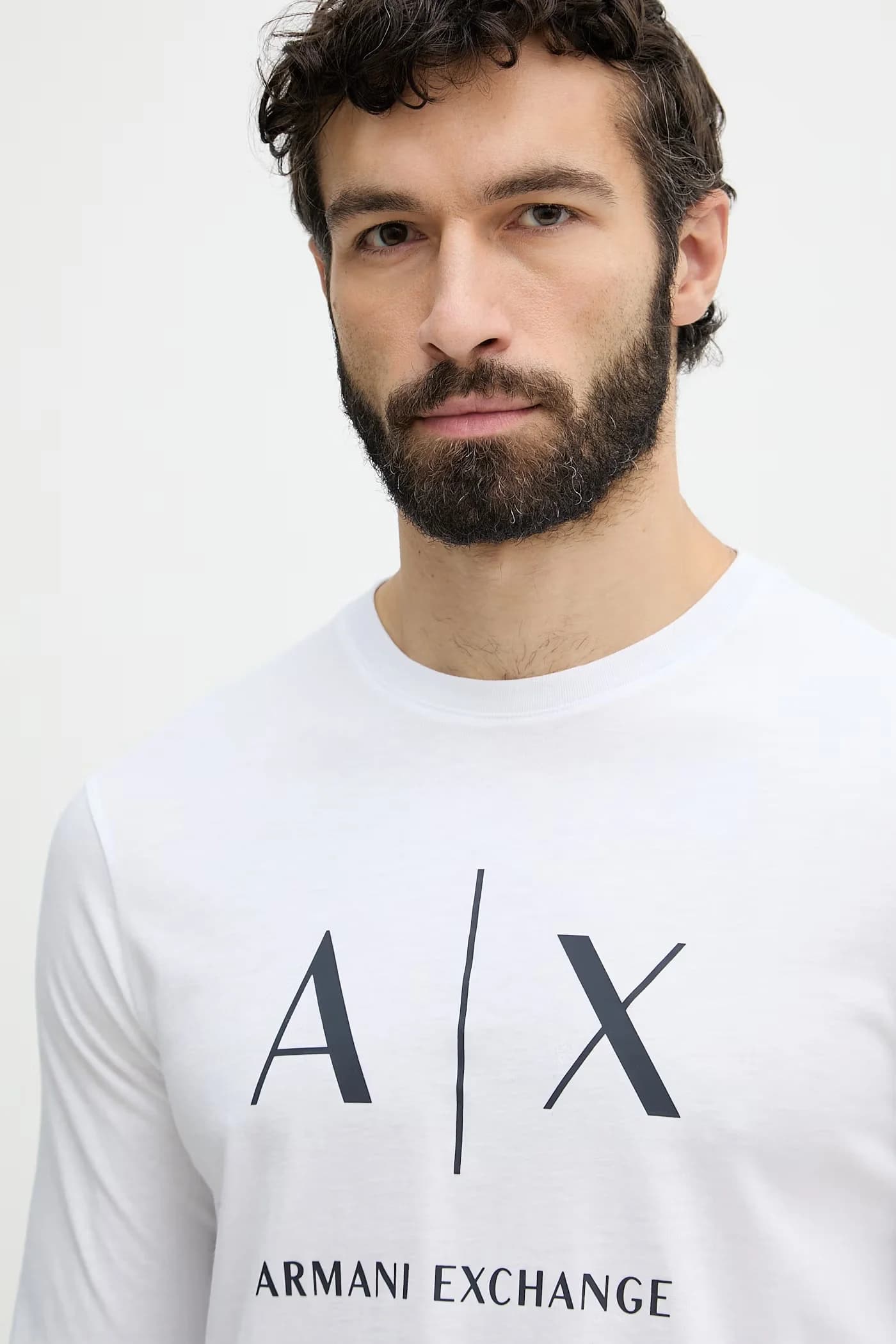 Мужская хлопковая рубашка с длинным рукавом - фото 4