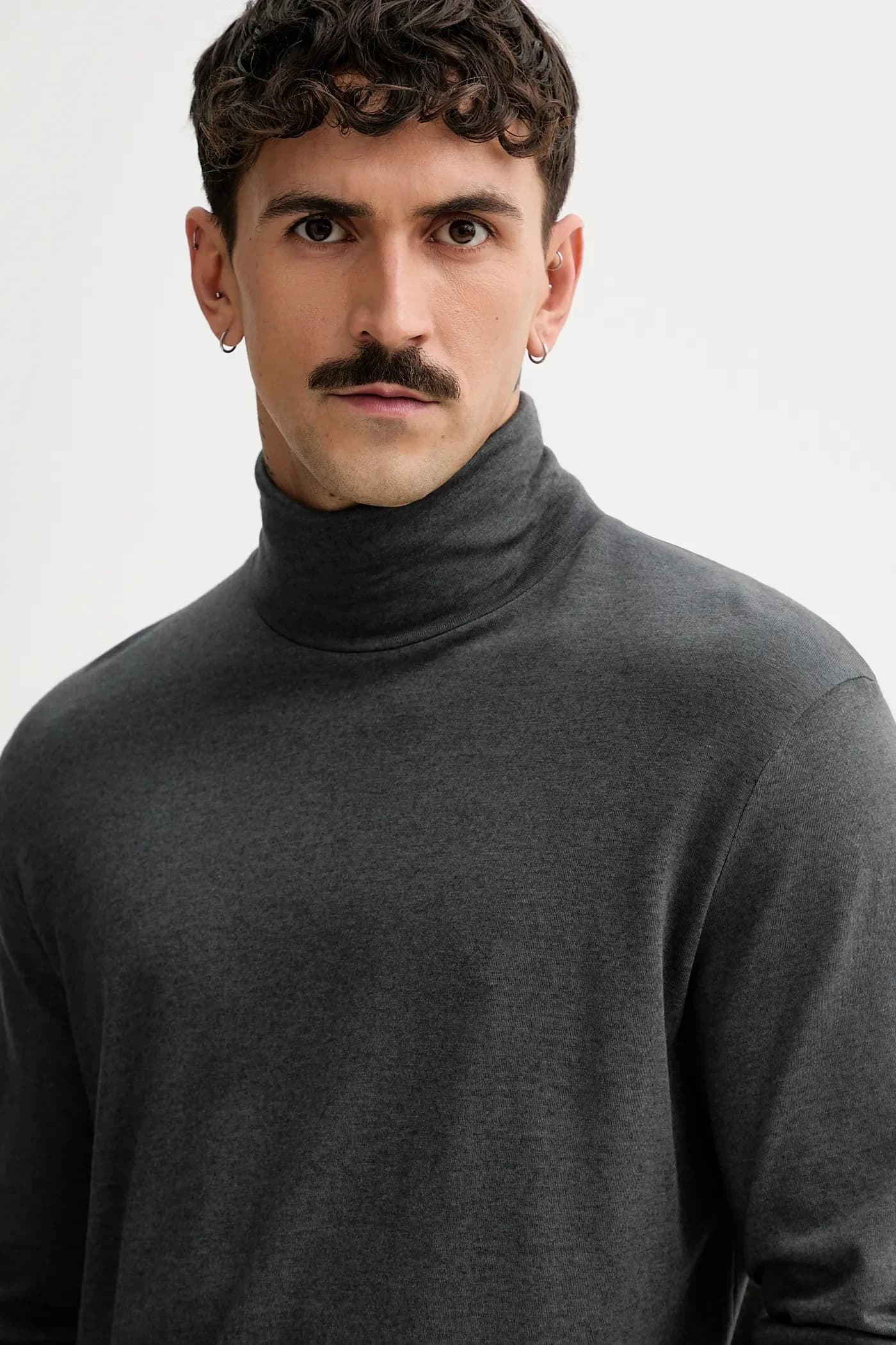 Лонгслив с шерстью - фото 4