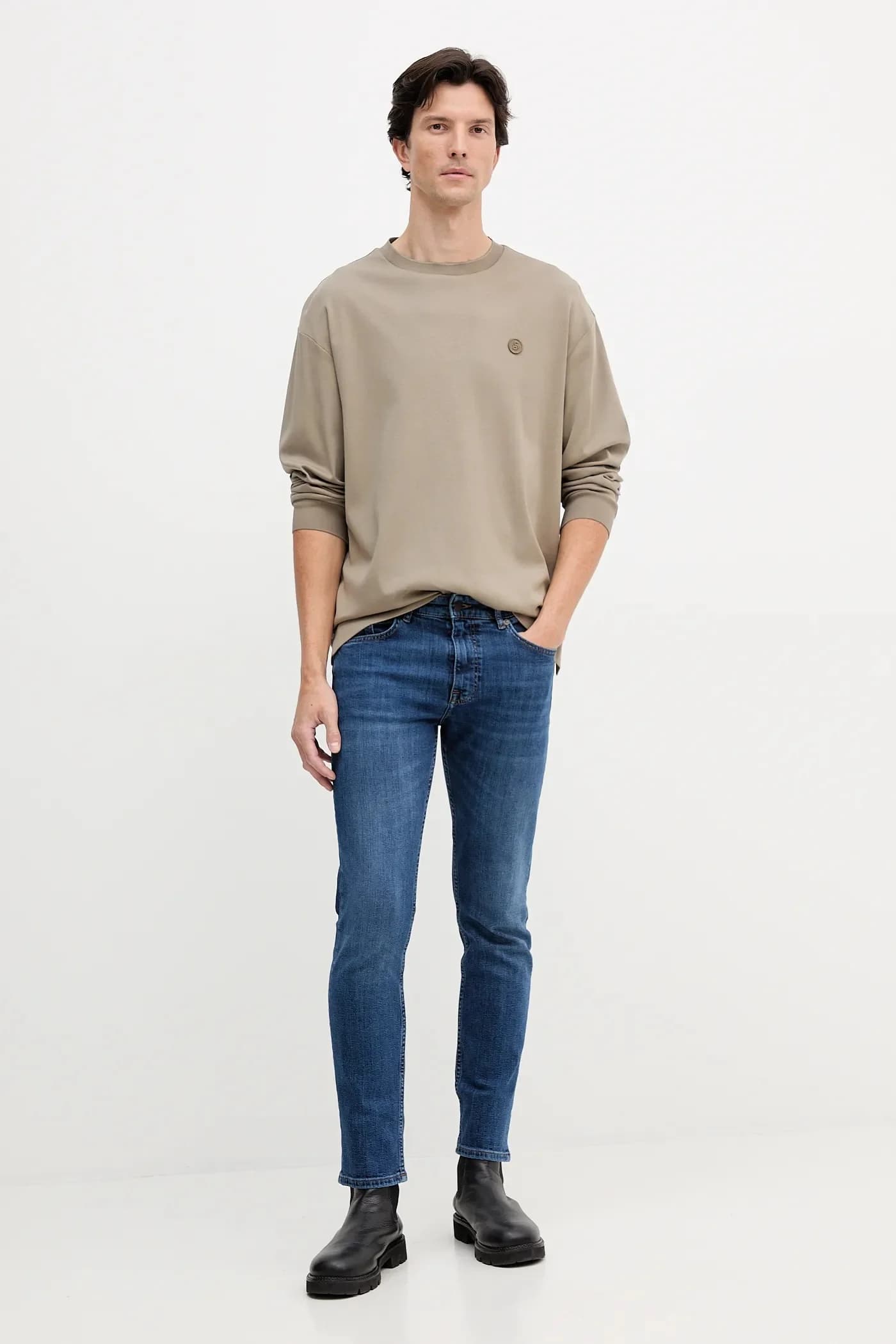 Хлопковая рубашка с длинными рукавами C-Tubby 116 - фото 2