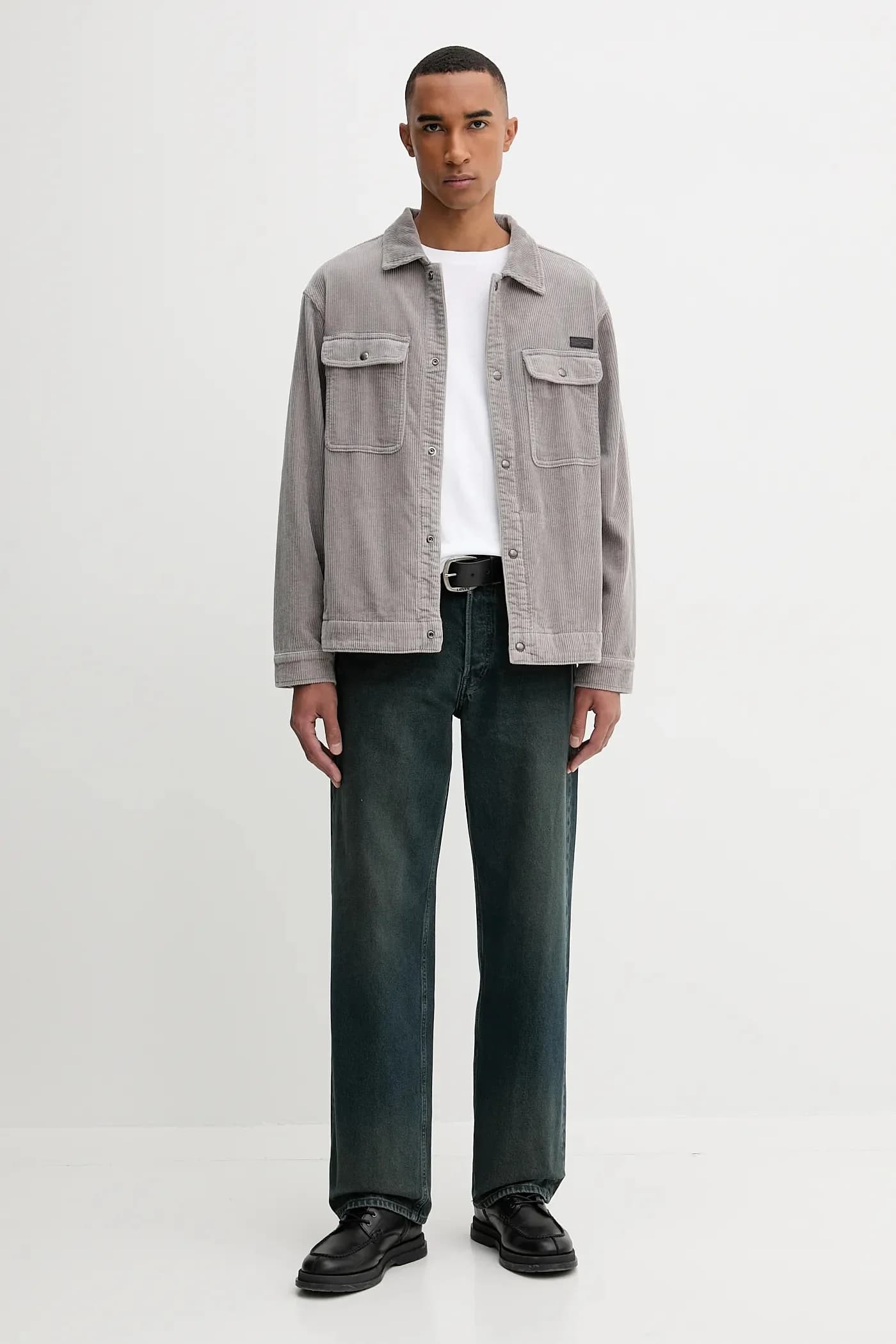 Хлопковый лонгслив с вышивкой сзади - фото 2