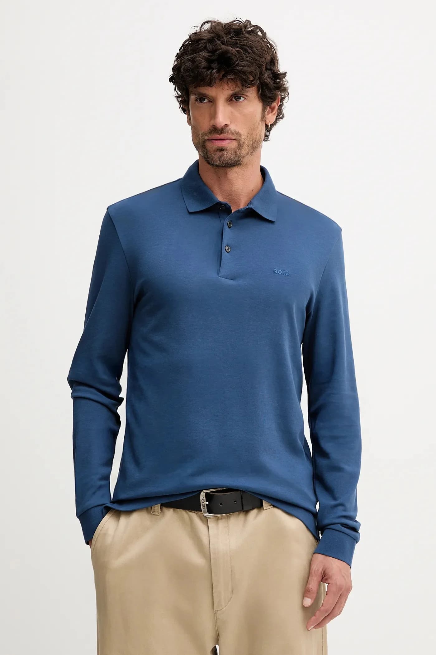 Хлопковая рубашка Pado 30 с длинными рукавами