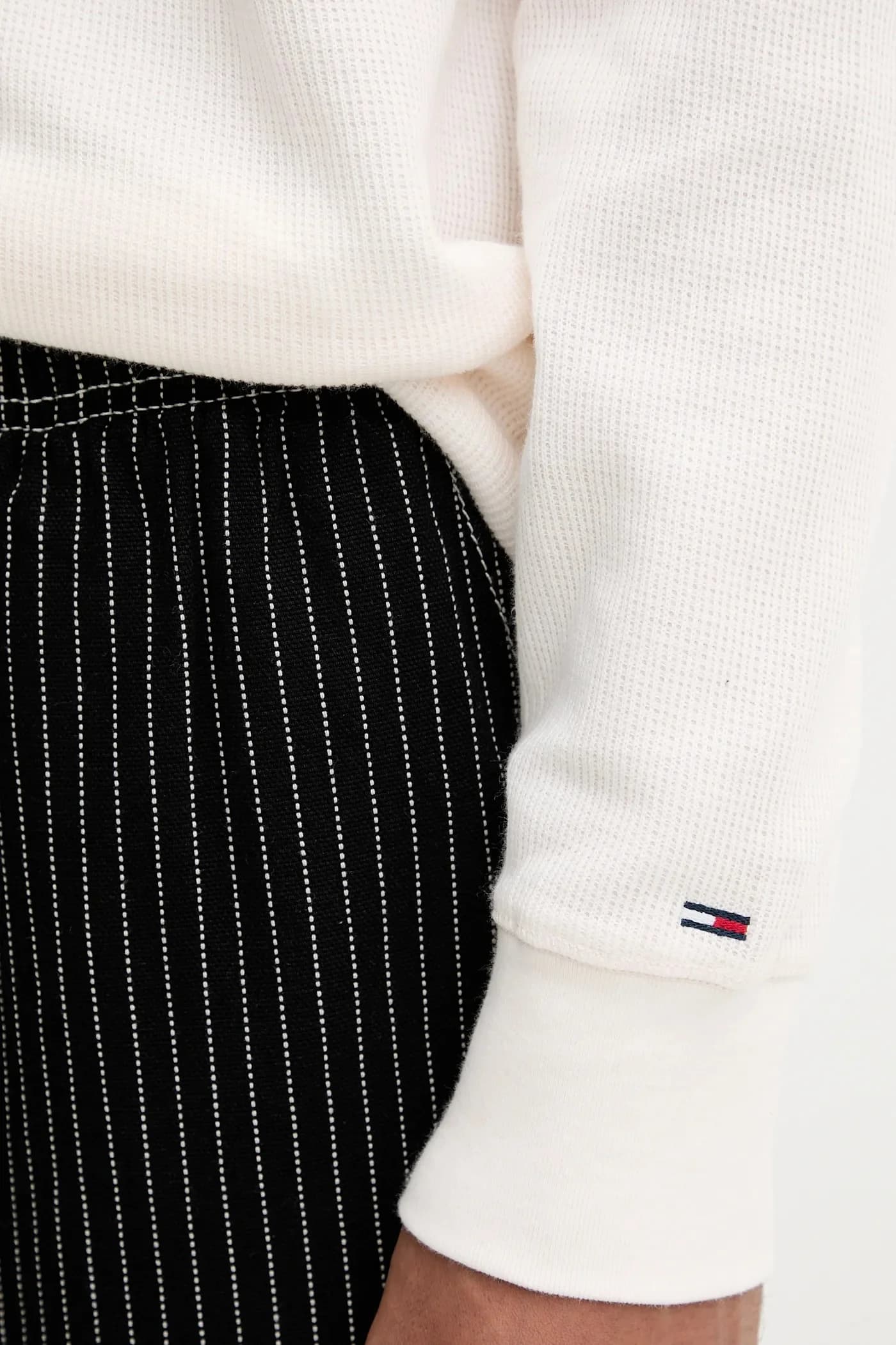 Хлопковая рубашка с длинным рукавом - фото 6