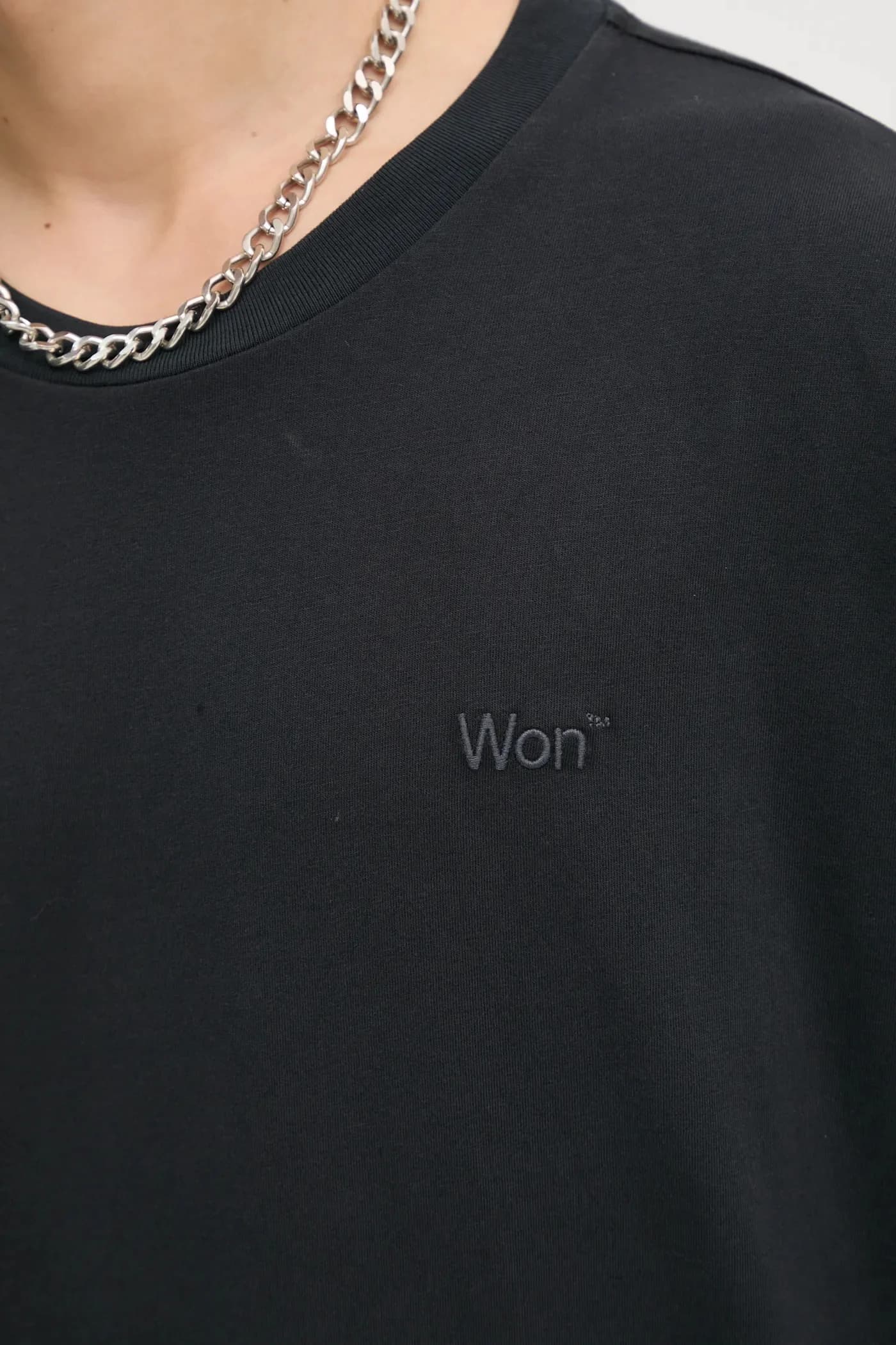 Хлопковая рубашка с длинным рукавом - фото 5