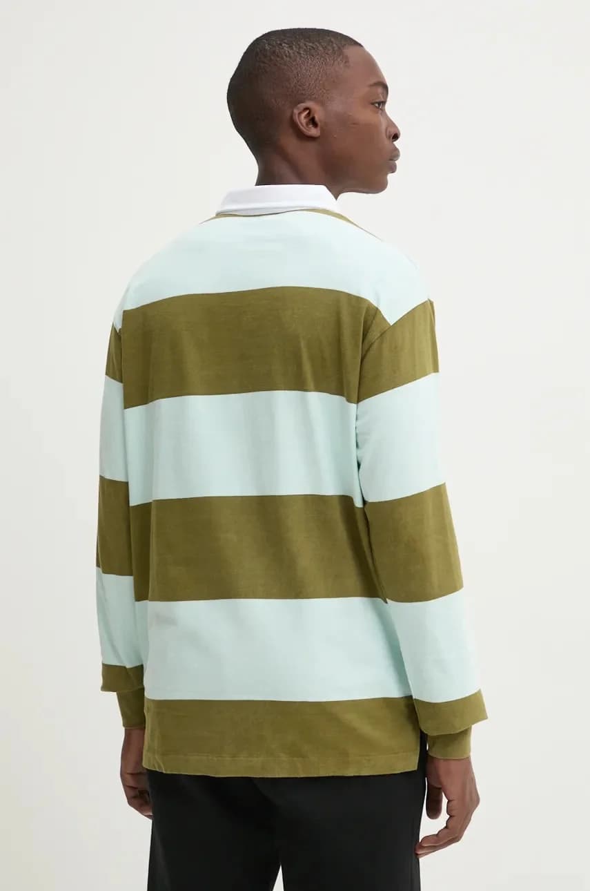 Хлопковая рубашка с длинным рукавом - фото 3