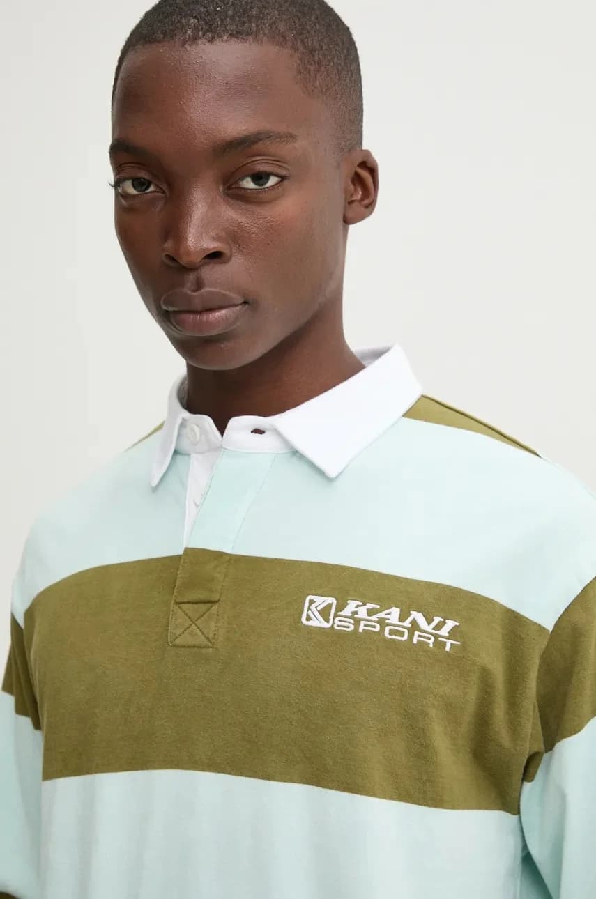 Хлопковая рубашка с длинным рукавом - фото 4