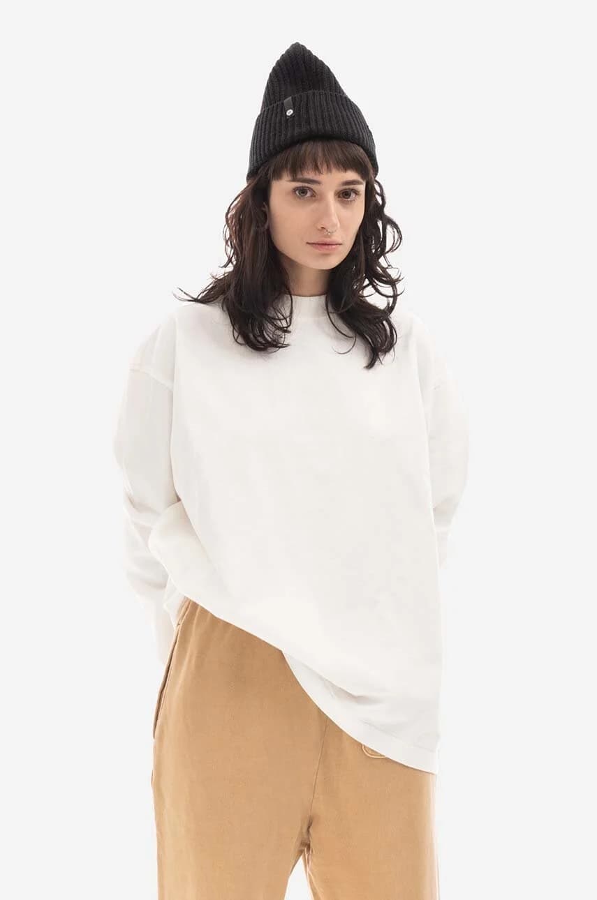 Хлопковая рубашка с длинным рукавом - фото 7