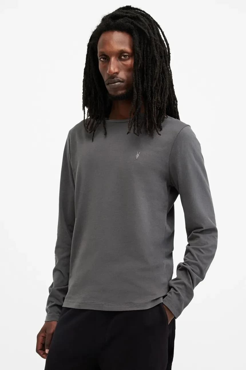 хлопковая рубашка BRACE с длинными рукавами