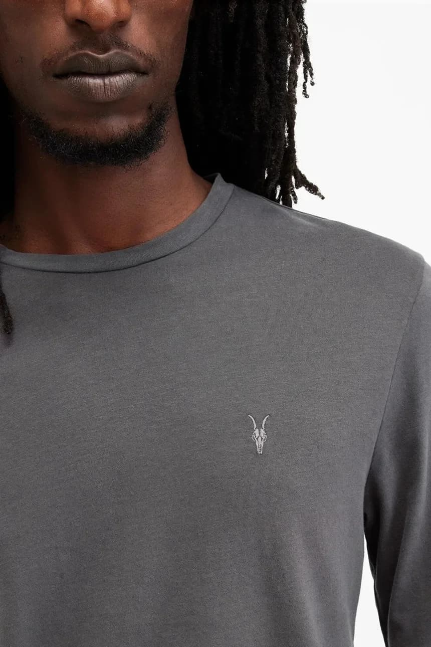 хлопковая рубашка BRACE с длинными рукавами - фото 2