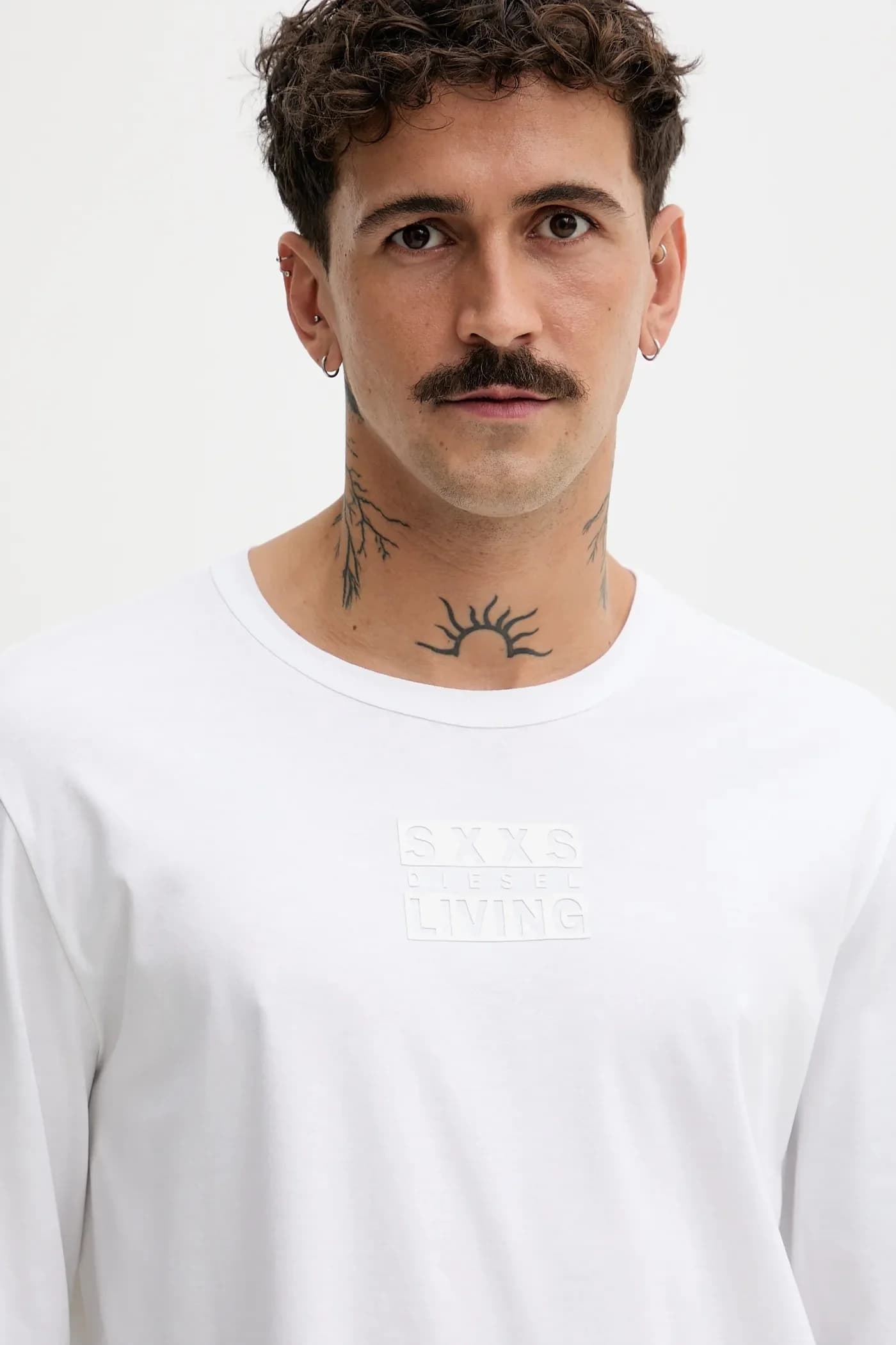 Хлопковая рубашка с длинным рукавом T-MADJUST-LS-T1 - фото 4