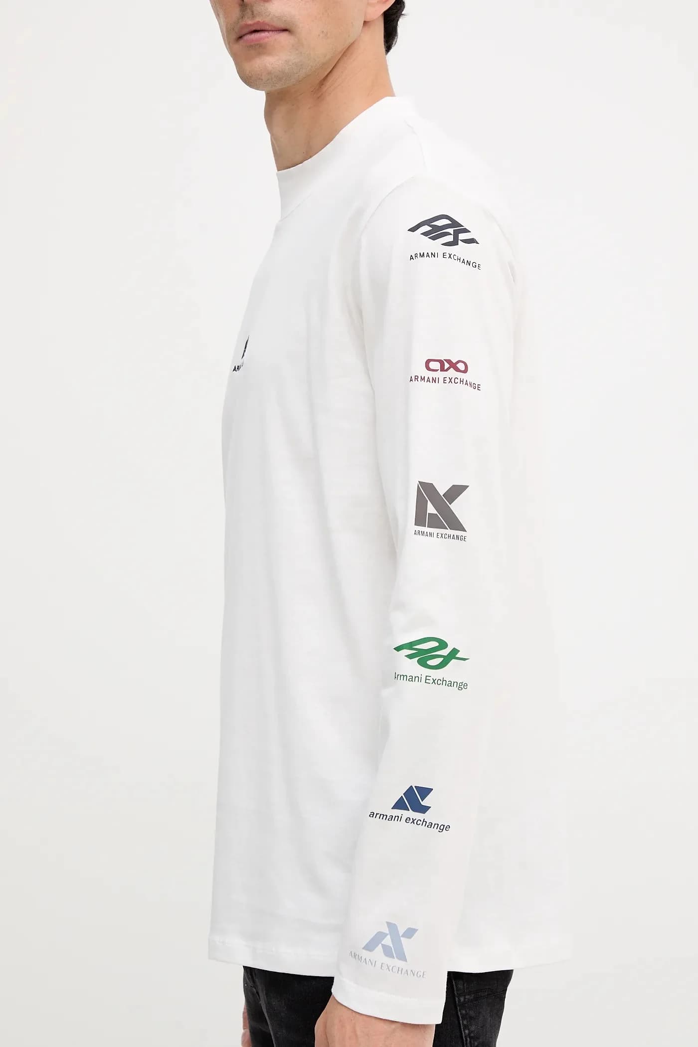 Хлопковая рубашка с длинным рукавом - фото 5