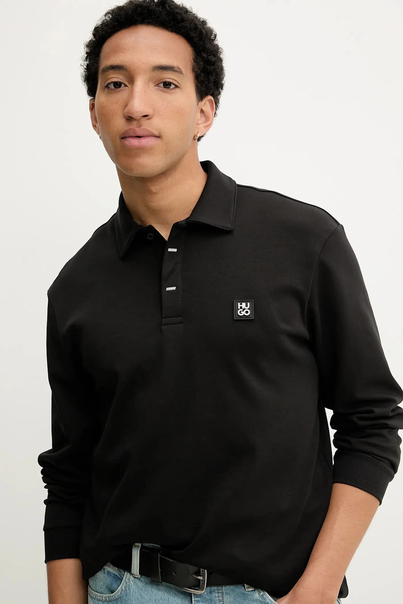 Хлопковая рубашка Dargenpolo с длинными рукавами - фото 4