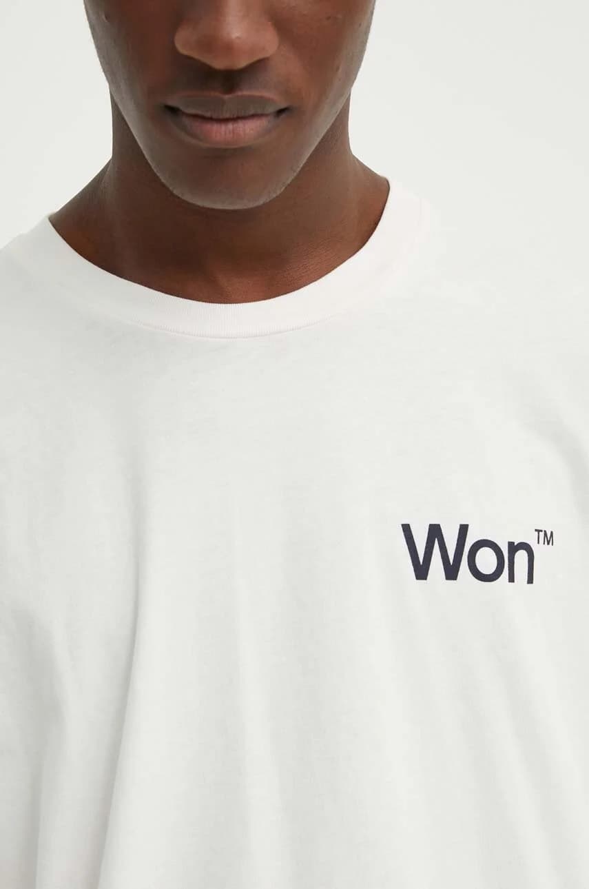 Хлопковая рубашка с длинным рукавом - фото 5