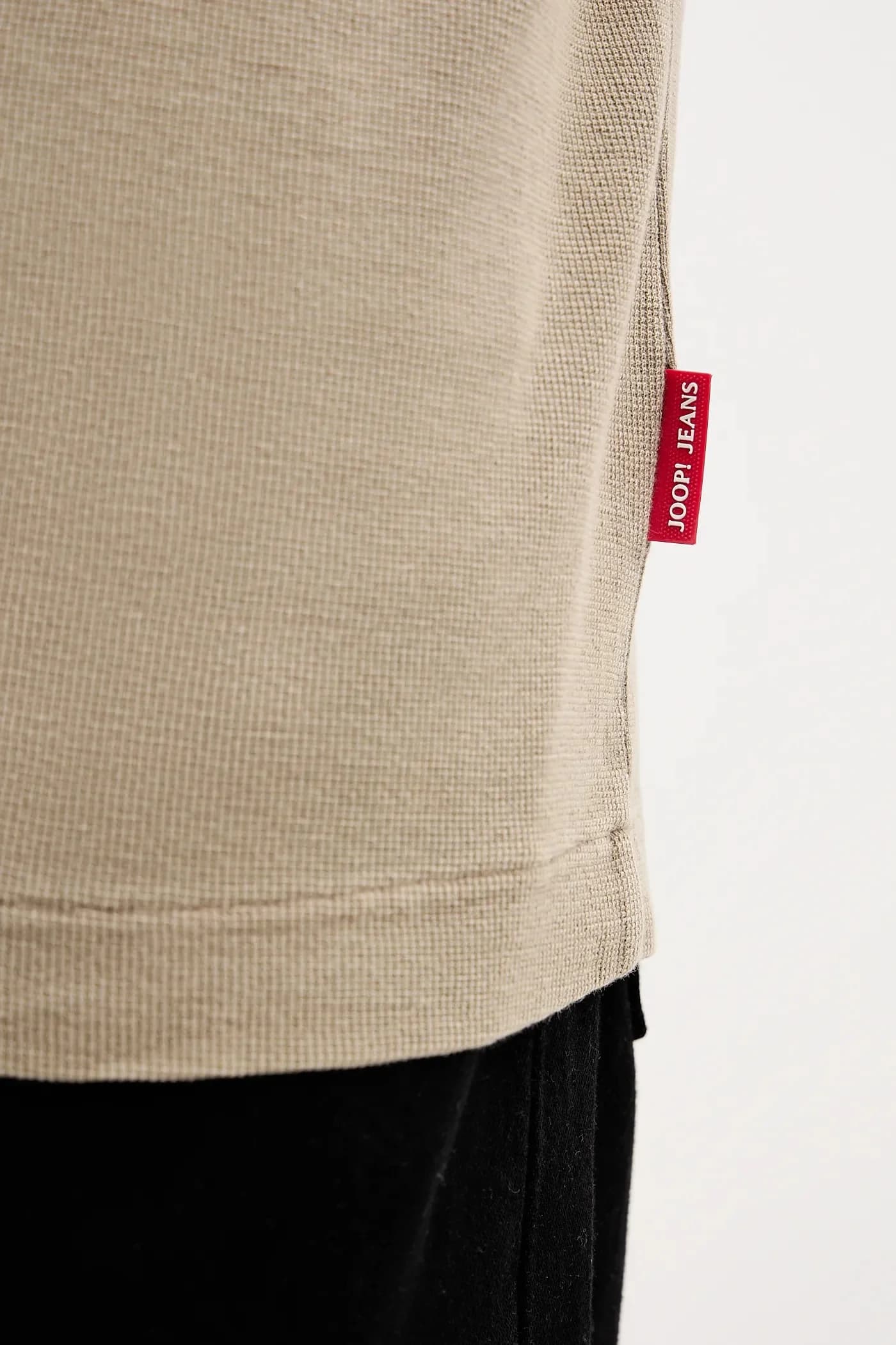 Хлопковая рубашка с длинным рукавом - фото 5