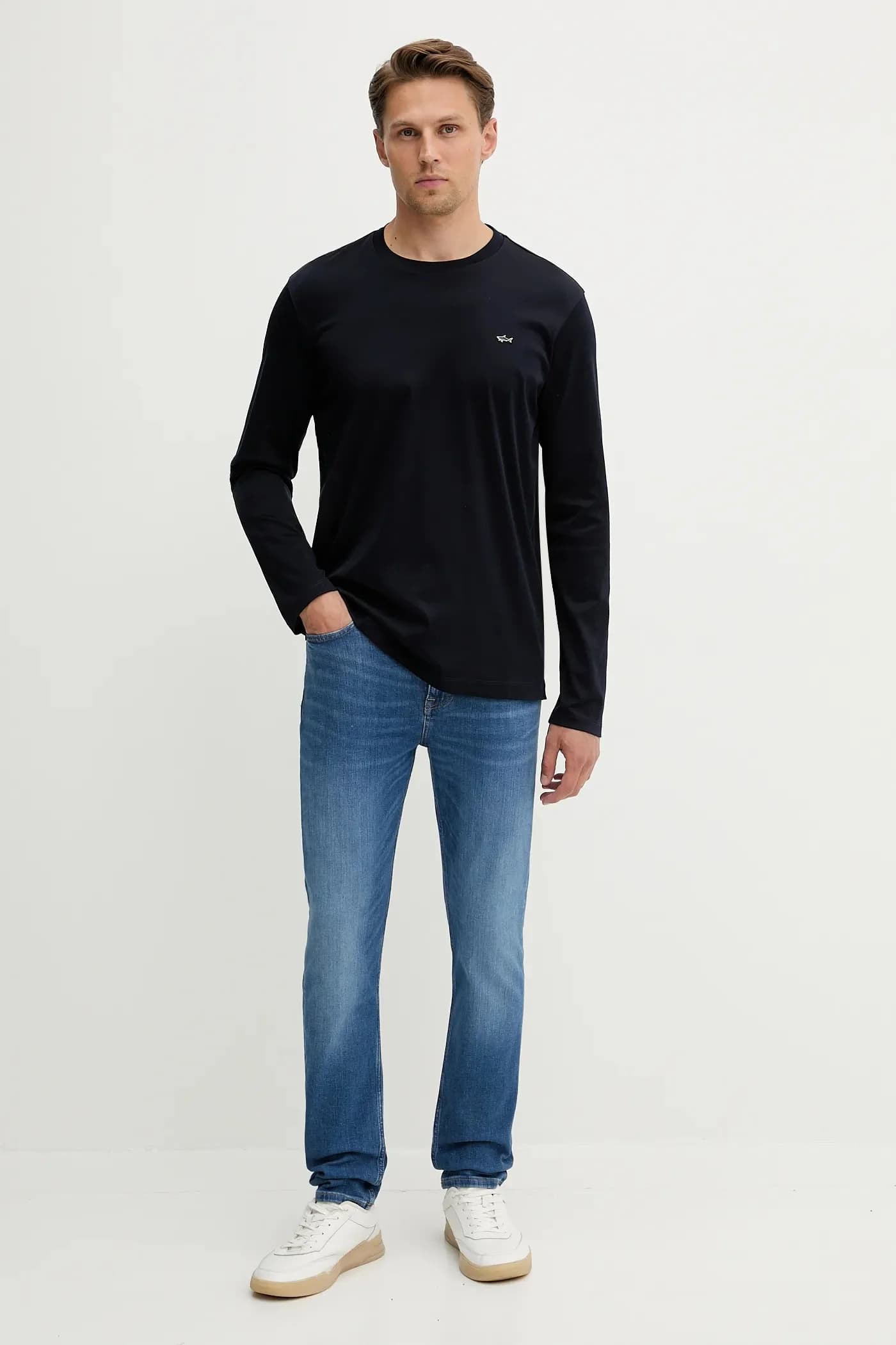 Трикотаж, хлопок с длинным рукавом - фото 2