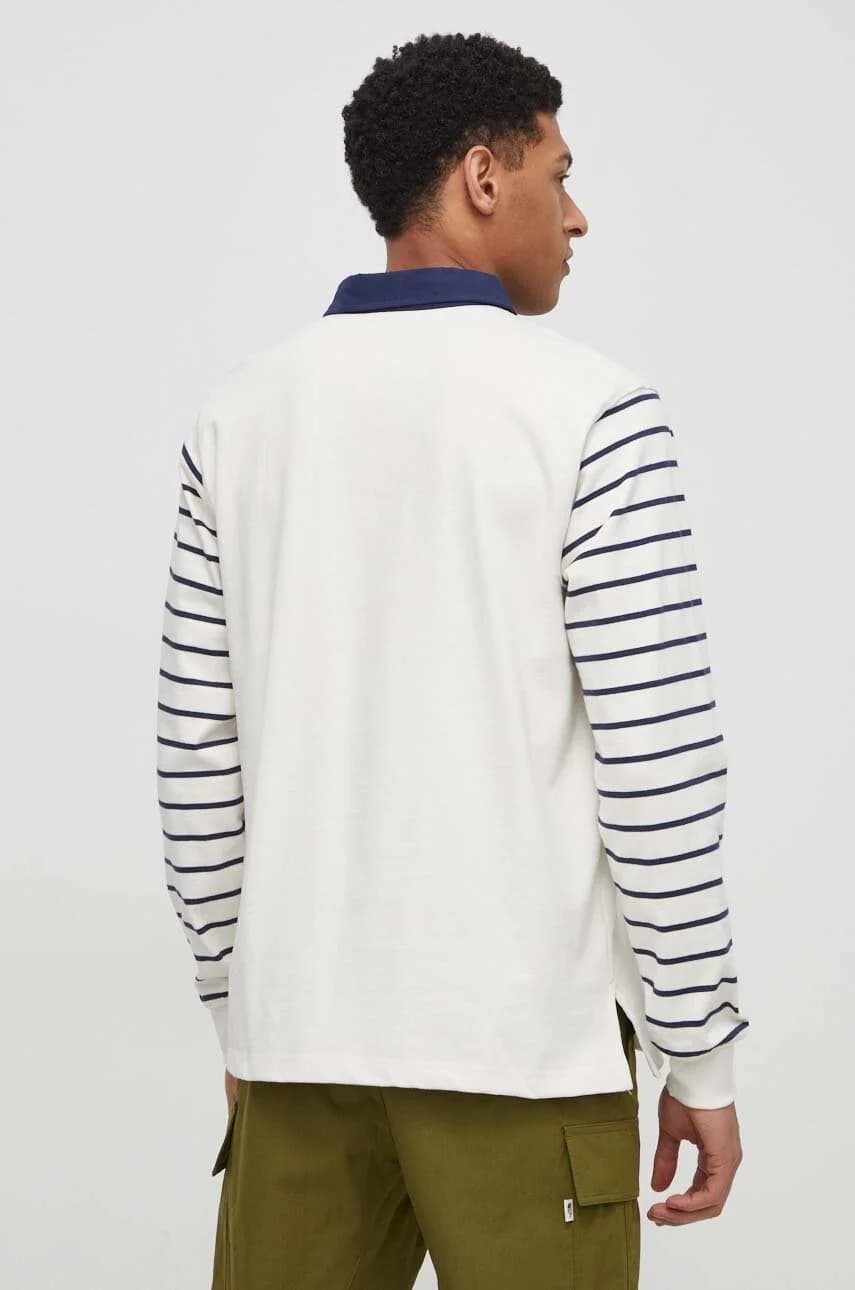 Хлопковая рубашка с длинным рукавом - фото 3