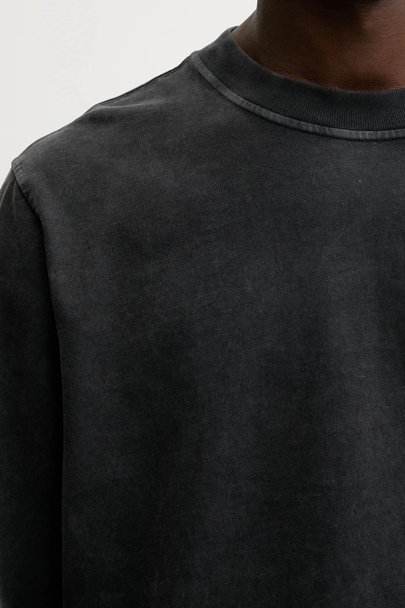 Хлопковая рубашка с длинным рукавом - фото 5