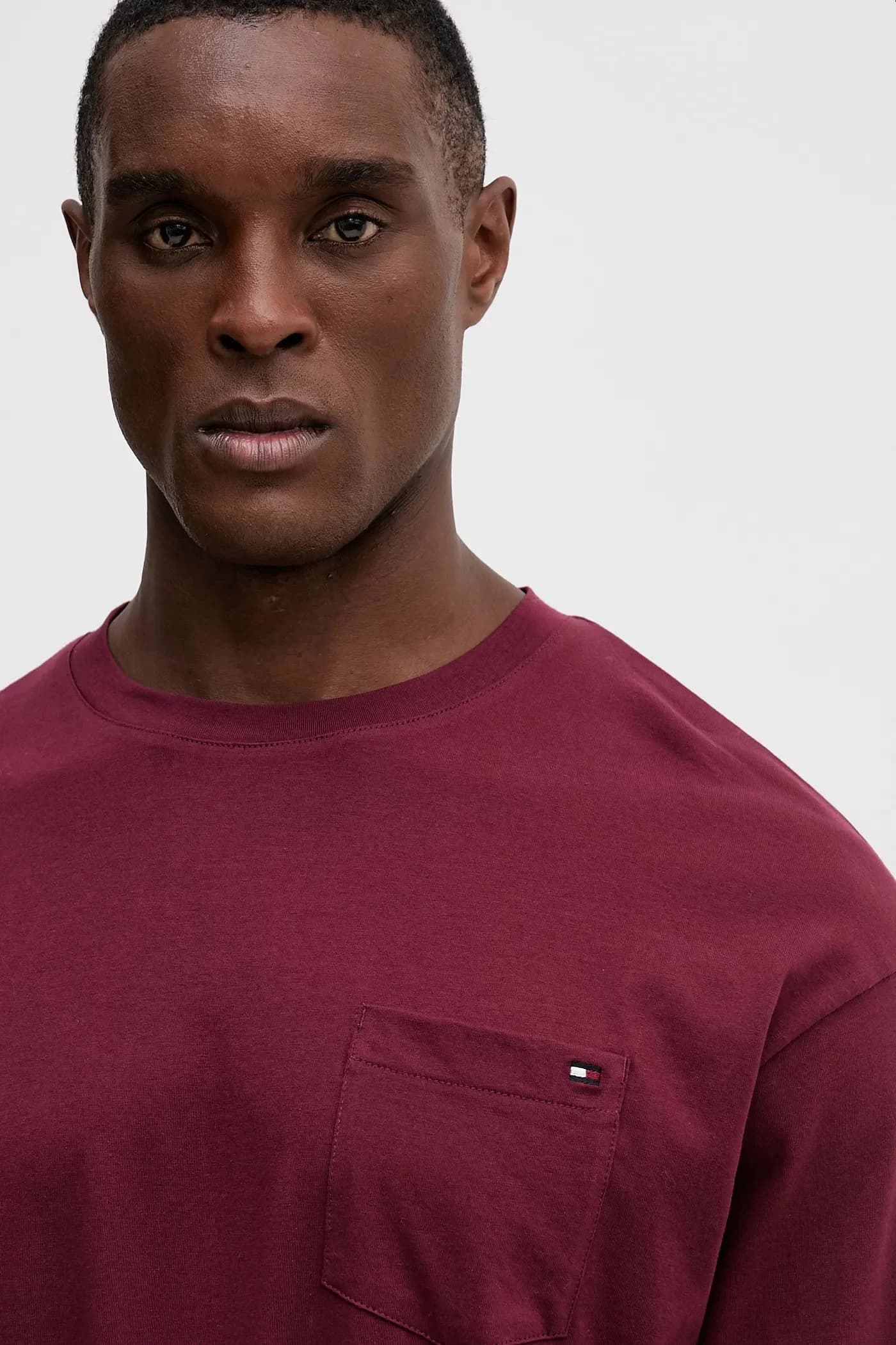 Хлопковая рубашка с длинным рукавом - фото 4